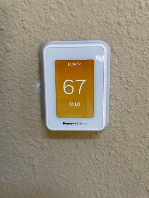 Honeywell Home T9 WIFI Smart Thermostat, Smart Room Sensor Ready, Touchscreen Display, Alexa and Google Assist customer photo 2