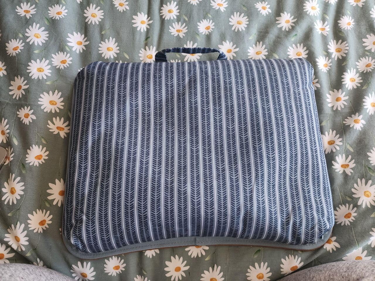 LAPGEAR Designer Lap Desk with Phone Holder and Device Ledge - Gray Argyle - Fits up to 15.6 inch Laptops - Style No. 45438 customer photo 1