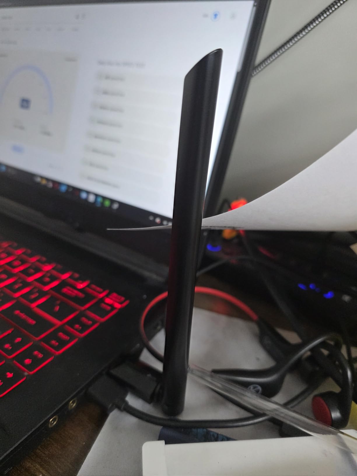 TP-Link AC600 USB WiFi Adapter for PC (Archer T2U Plus)- Wireless Network Adapter for Desktop with 2.4GHz, 5GHz High Gain Dual Band 5dBi Antenna, Supports Win11/10/8.1/8/7/XP, Mac OS 10.9-10.14, Black customer photo 2