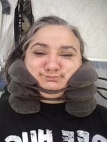 S Cervical Neck Traction Device for Instant Neck Pain Relief - Inflatable & Adjustable Neck Stretcher Neck Support Brace, Neck Traction Pillow for Home Use Neck Decompression customer photo 2