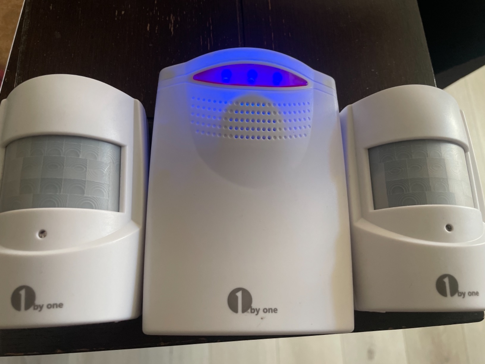 Driveway Alarm Wireless Outside, 1 BY ONE Motion Sensor Alarm 1000ft/300m Range Extra Loud Chimes Security Alarm System with 1 Receiver 2 Weatherproof Infrared Sensors Protect Indoor/Outdoor Property customer photo 2