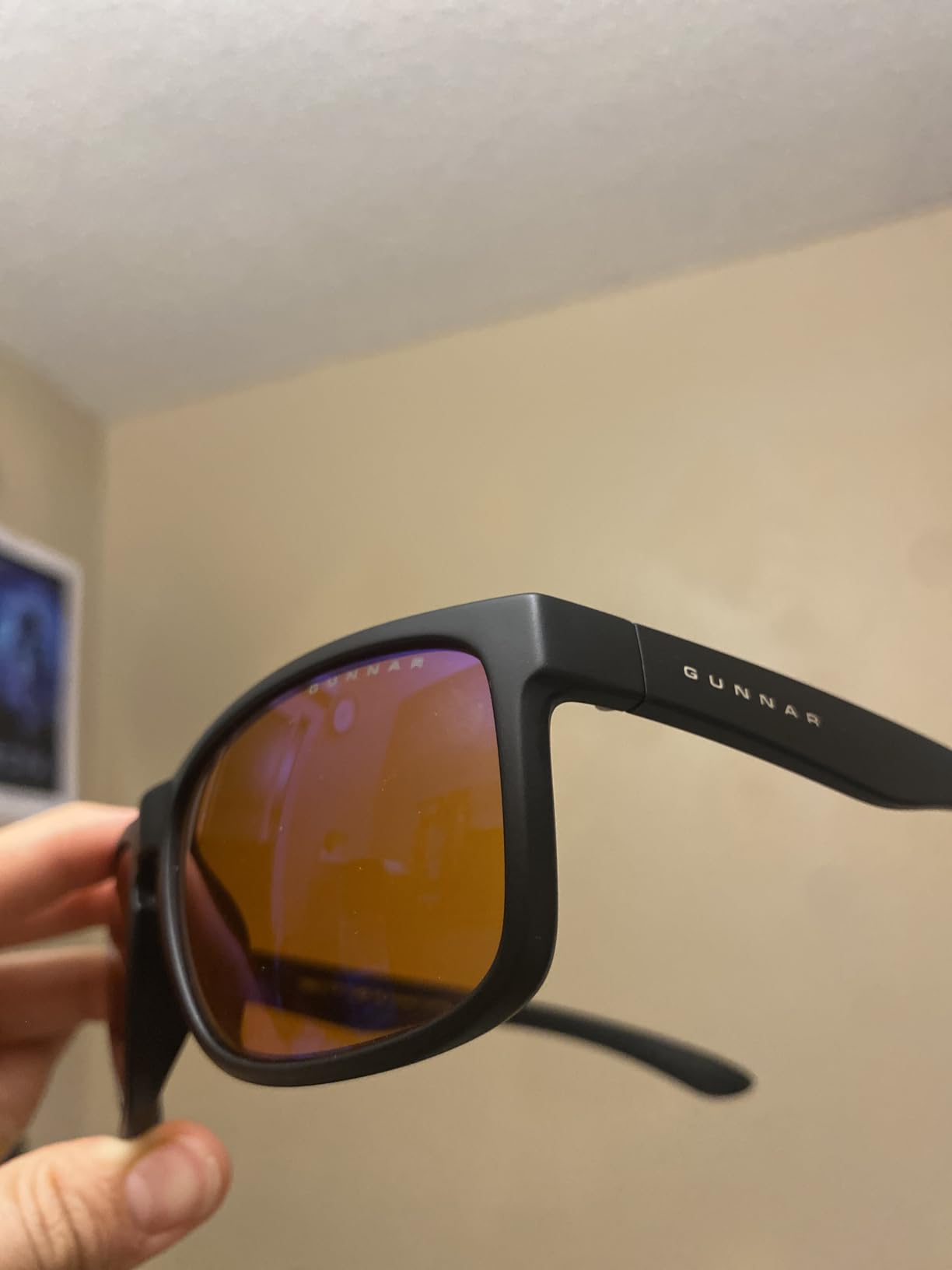 Gunnar - Premium Premium Gaming and Computer Glasses - Blocks 65% - 98% Blue Light - Intercept customer photo 1