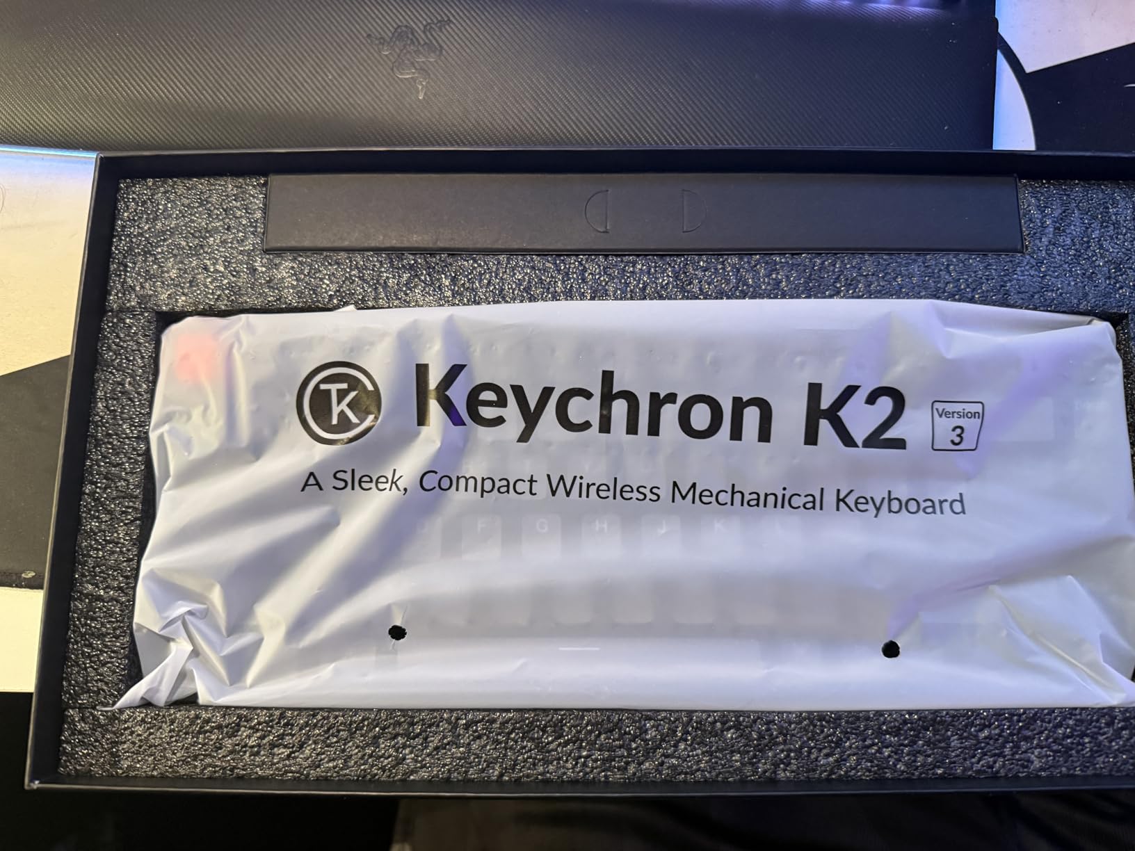 K2 75% Layout Bluetooth Wireless Mechanical Keyboard Super Switch/White LED Backlit/USB C/Anti Ghosting/N-Key Rollover, 84 Keys Gaming Keyboard for Mac Windows-Version 2 customer photo 2