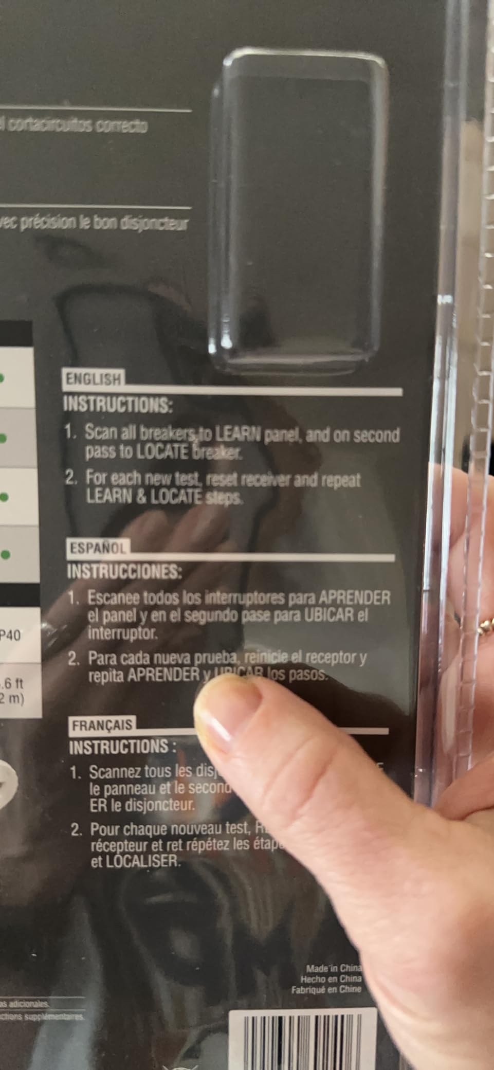 Klein Tools ET310 AC Circuit Breaker Finder, Electric and Voltage Tester with Integrated GFCI Outlet Tester customer photo 2