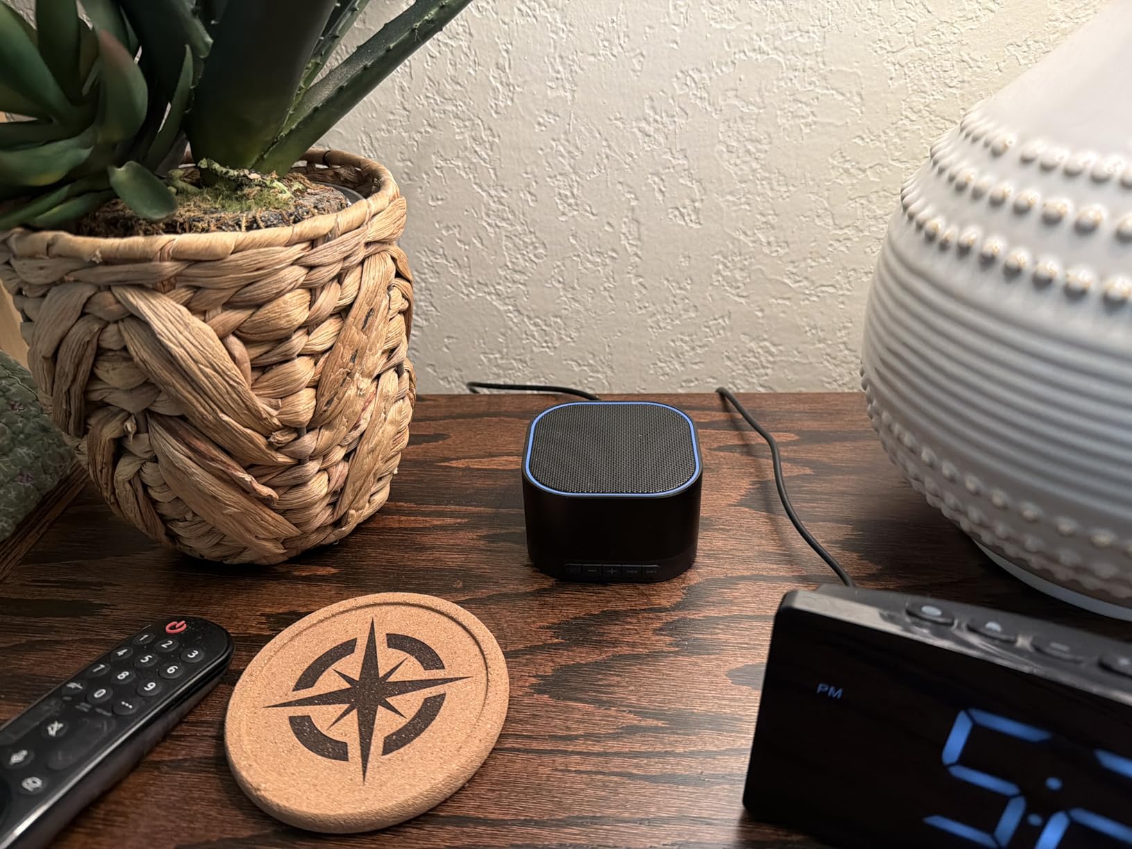 Magicteam Sound White Noise Machine with 20 Non Looping Natural Soothing Sounds and Memory Function 32 Levels of Volume Powered by AC or USB and Sleep Sound Timer Therapy for Baby Kids Adults customer photo 2