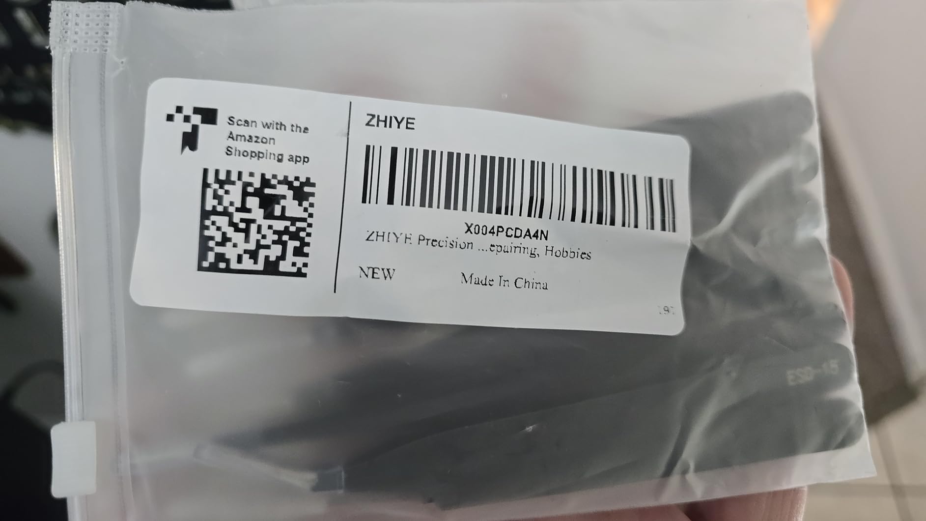 Precision ESD Anti-Static Tweezers, 7 pcs Stainless Steel Tweezers Set for Electronics, Jewelry-making, Laboratory Work, Repairing, Hobbies customer photo 1