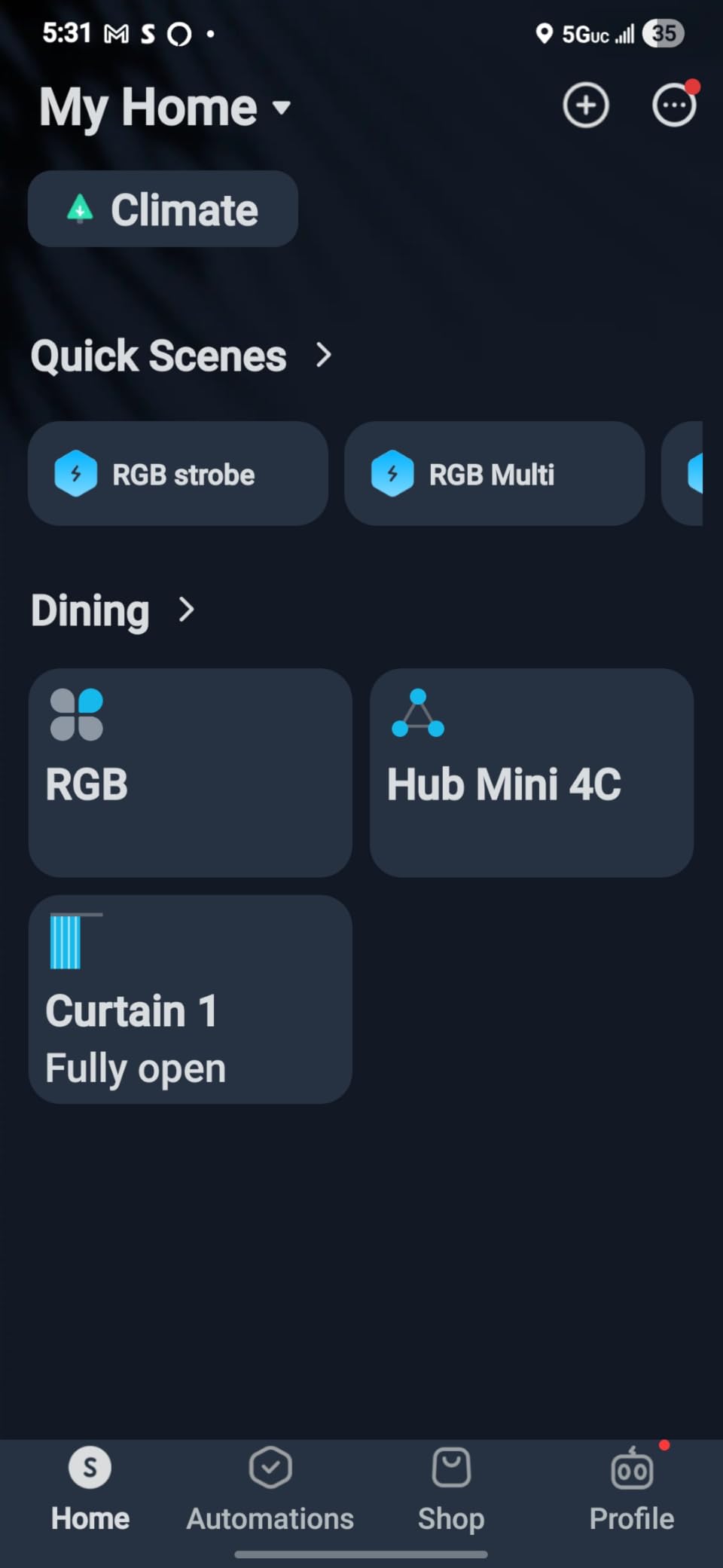 SwitchBot Hub Mini Smart Remote - IR Blaster, Link SwitchBot to Wi-Fi (Support 2.4GHz), Control TV, Air Conditioner, Compatible with Alexa, Google Home, IFTTT (White) customer photo 1