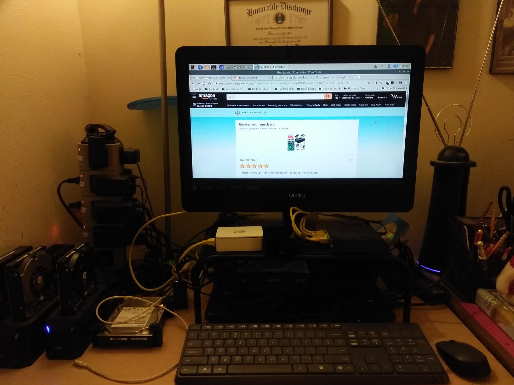 CanaKit Raspberry Pi 4 4GB Starter PRO Kit - 4GB RAM customer photo 1