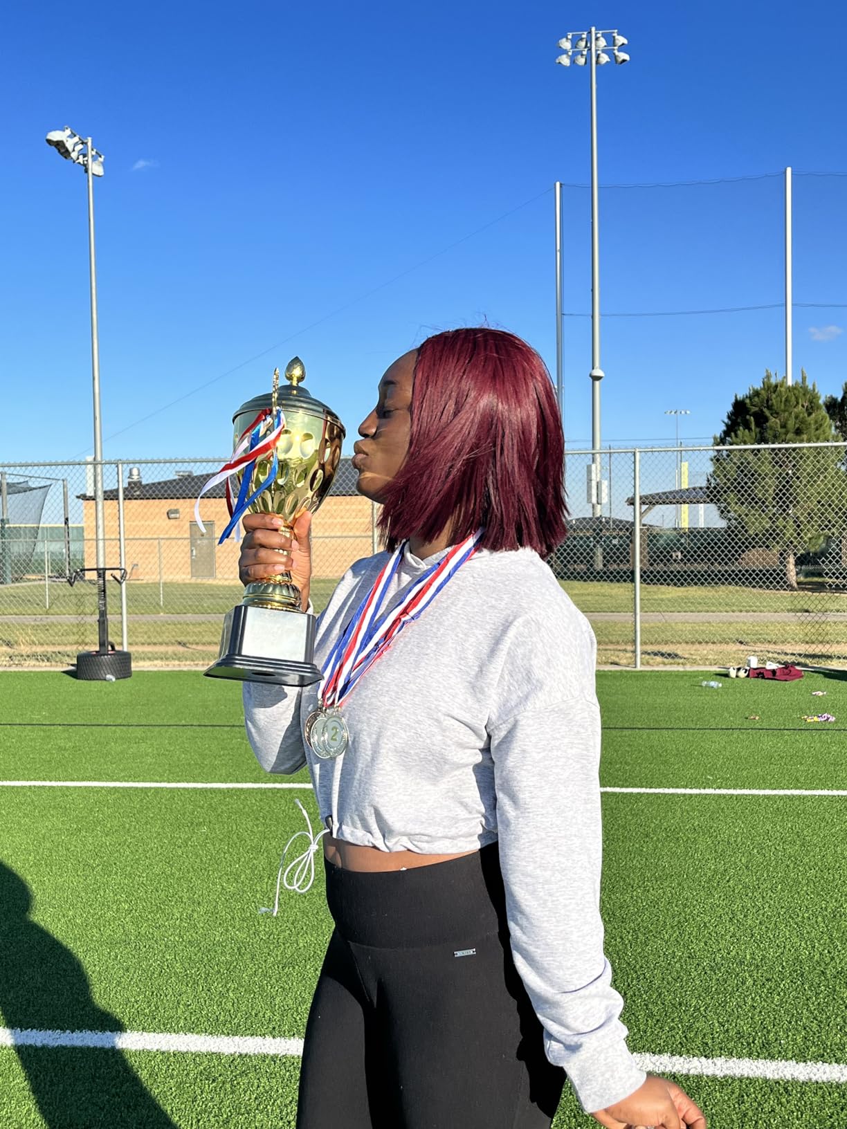 Award Medals 1st 2nd 3rd (Gold, Silver, Bronze) Metal Style Winner with Neck Ribbon, 2 Inches customer photo 2