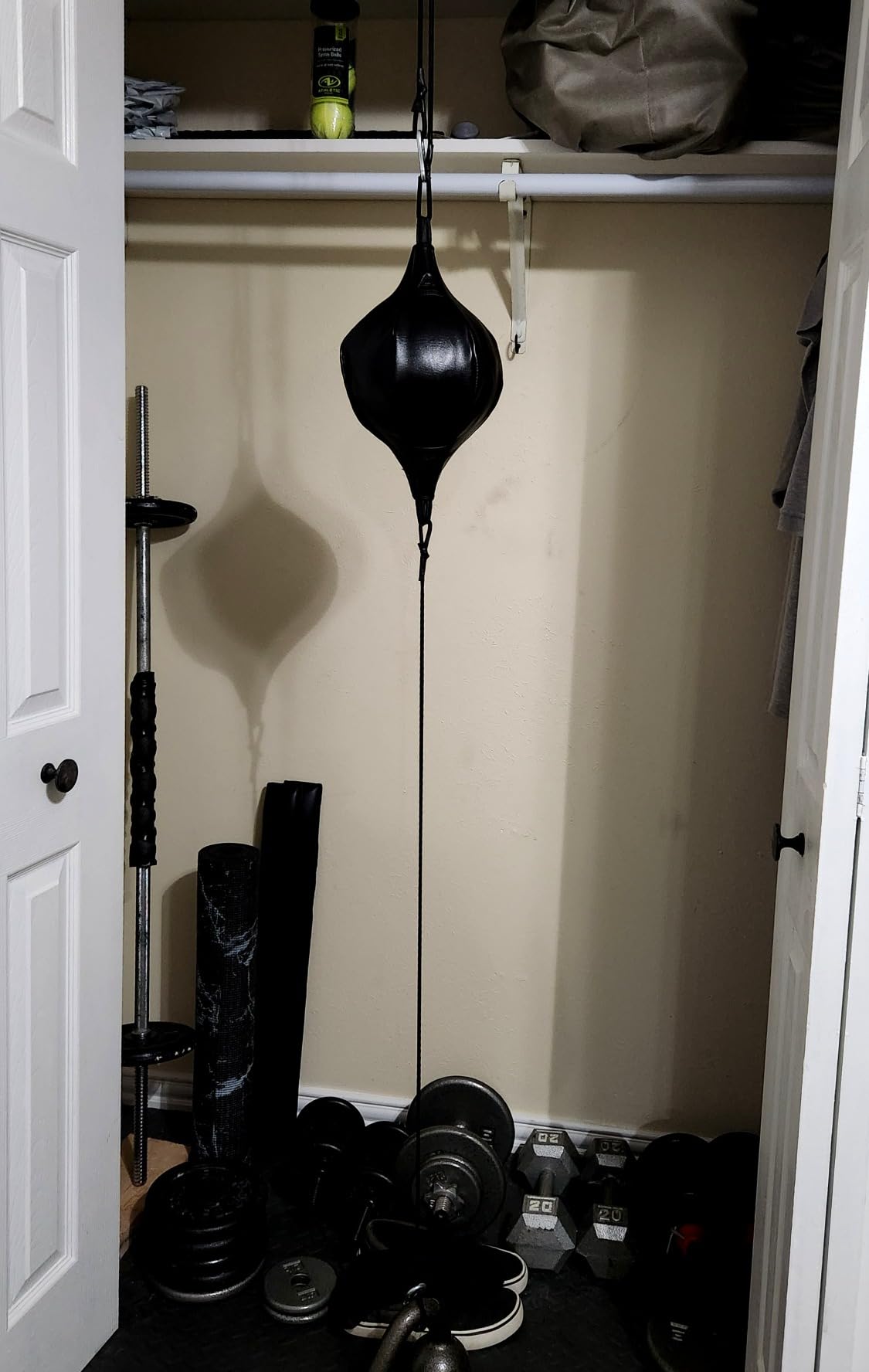 TOCO FREIDO Double End Punching Ball, Speed Bag with Difficulty Levels Boxing Reflex Ball with Headband customer photo 1