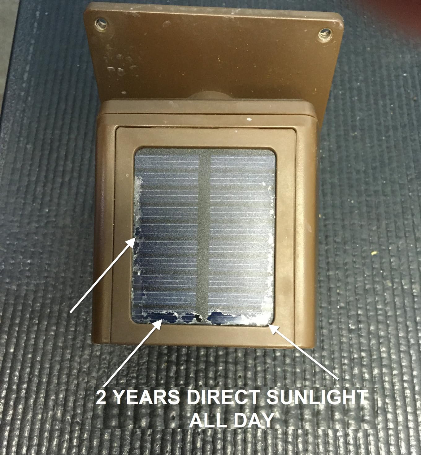 Solar Driveway Alarm Wireless Outside 1800ft Range, Outdoor Motion Sensor & Detector Driveway Alert System with Rechargeable Battery/Weatherproof/Mute Mode(1&2-Brown) customer photo 1