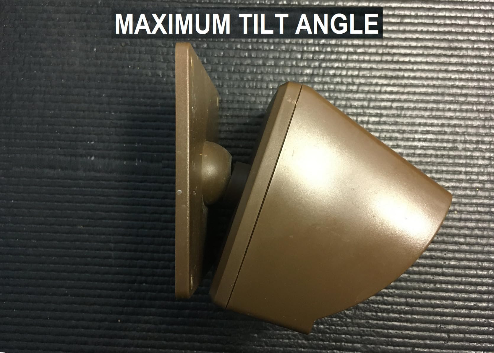 Solar Driveway Alarm Wireless Outside 1800ft Range, Outdoor Motion Sensor & Detector Driveway Alert System with Rechargeable Battery/Weatherproof/Mute Mode(1&2-Brown) customer photo 2