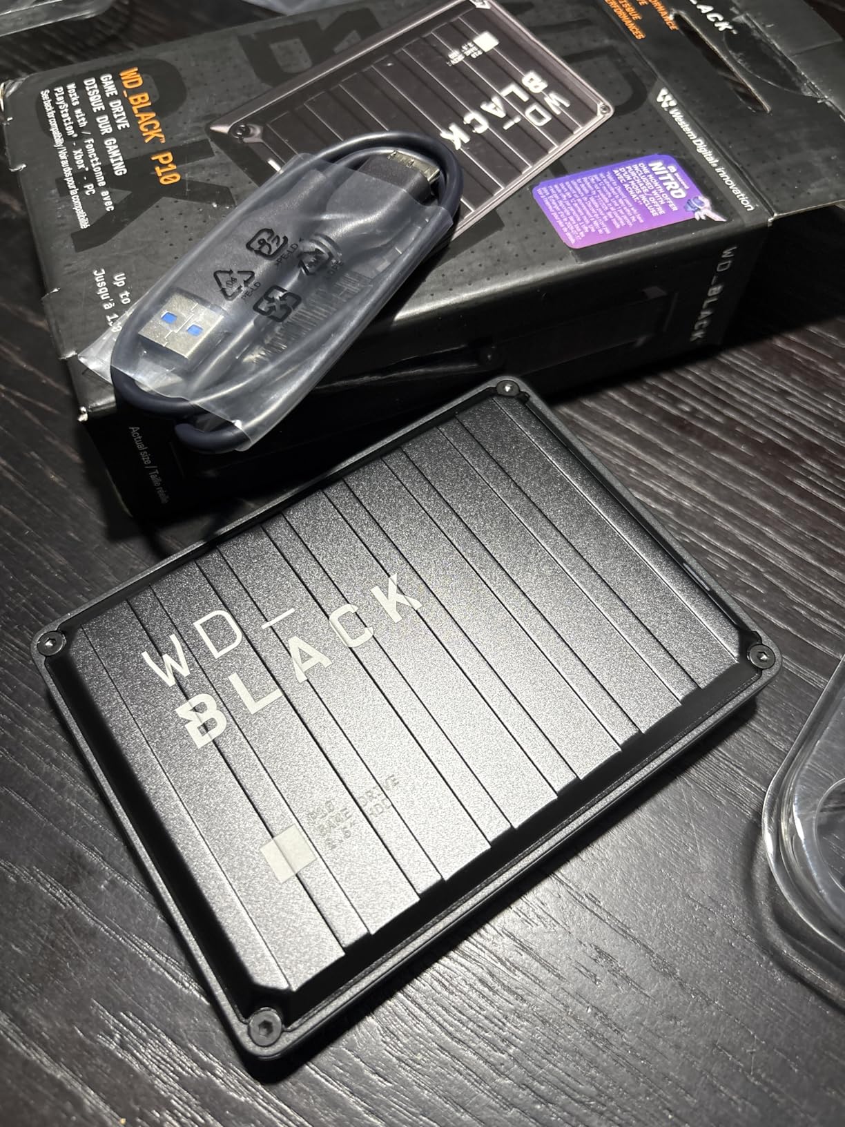 WD_BLACK 5TB P10 Game Drive, Portable External Hard Drive, Works with Playstation, Xbox, & PC - WDBA3A0050BBK-WESN customer photo 2