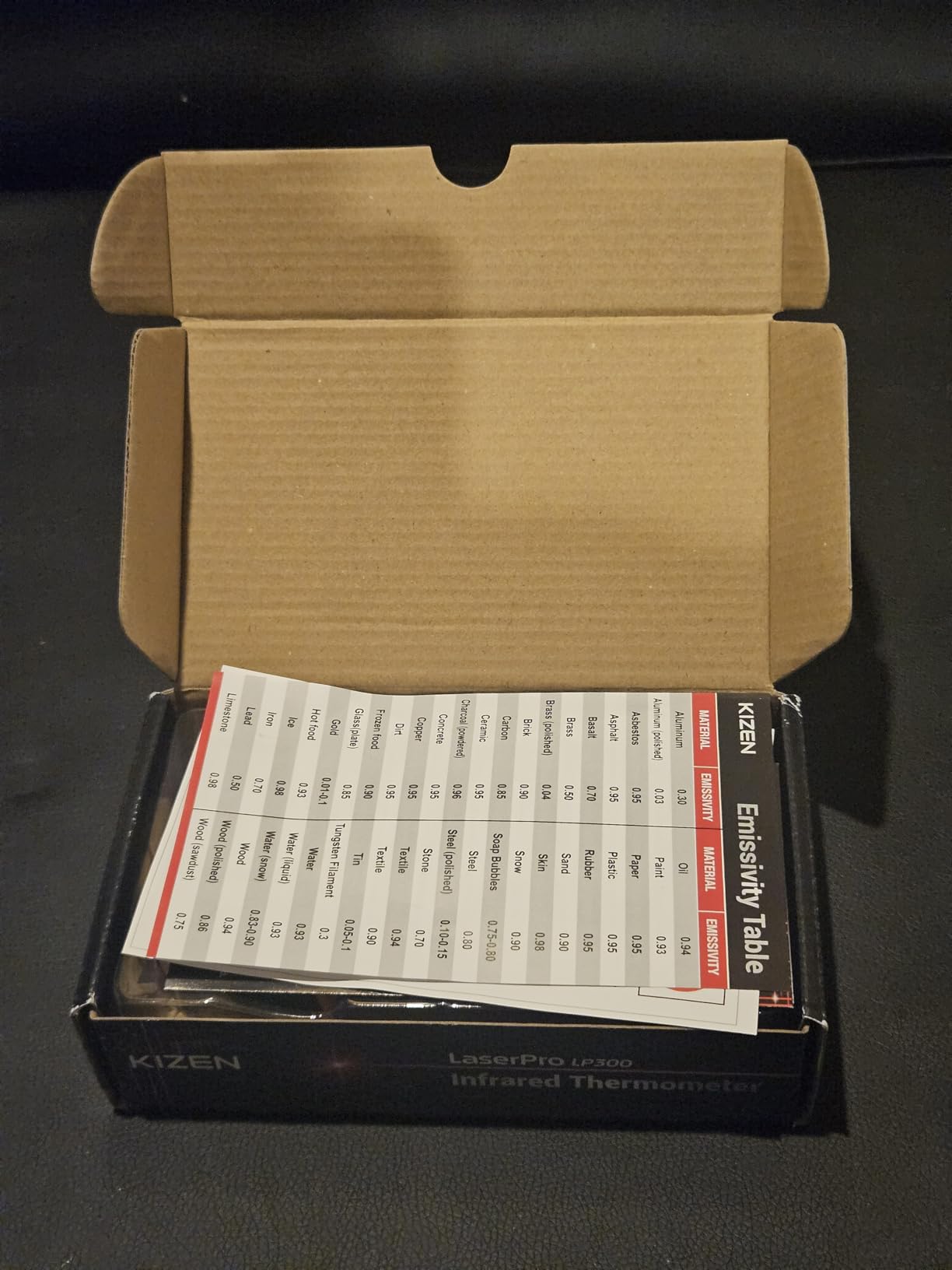 Kizen Infrared Temperature Gun - Handheld Surface Infrared Thermometer for Griddle, Grill, Pizza Oven, Candy, & A/C - Laser Thermometer Gun -58F to 1112F - Surface Temp Gun customer photo 1