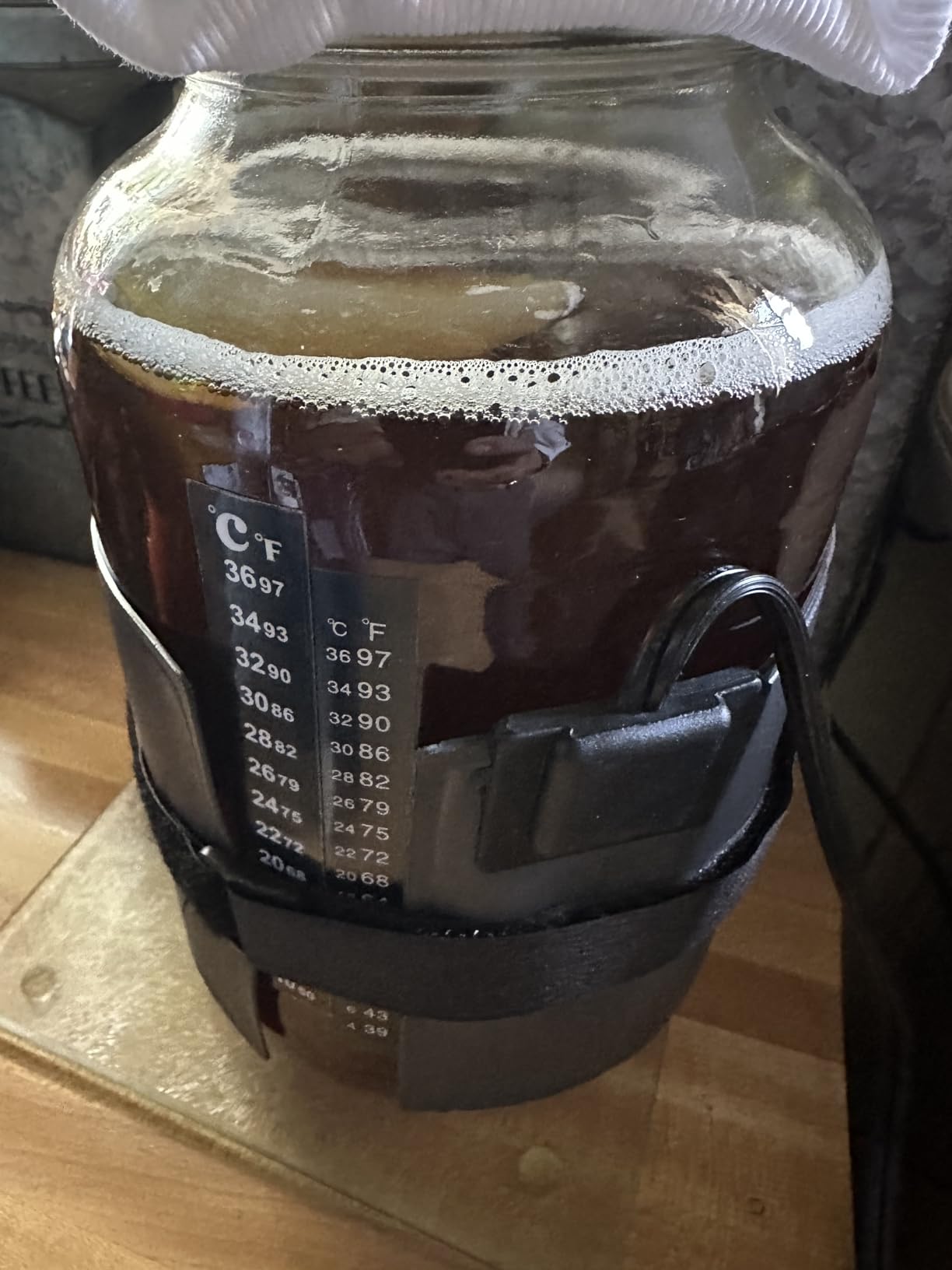 Kombucha Heating Wrap - Fermentation Heater Mat Pad with Temperature Control customer photo 2