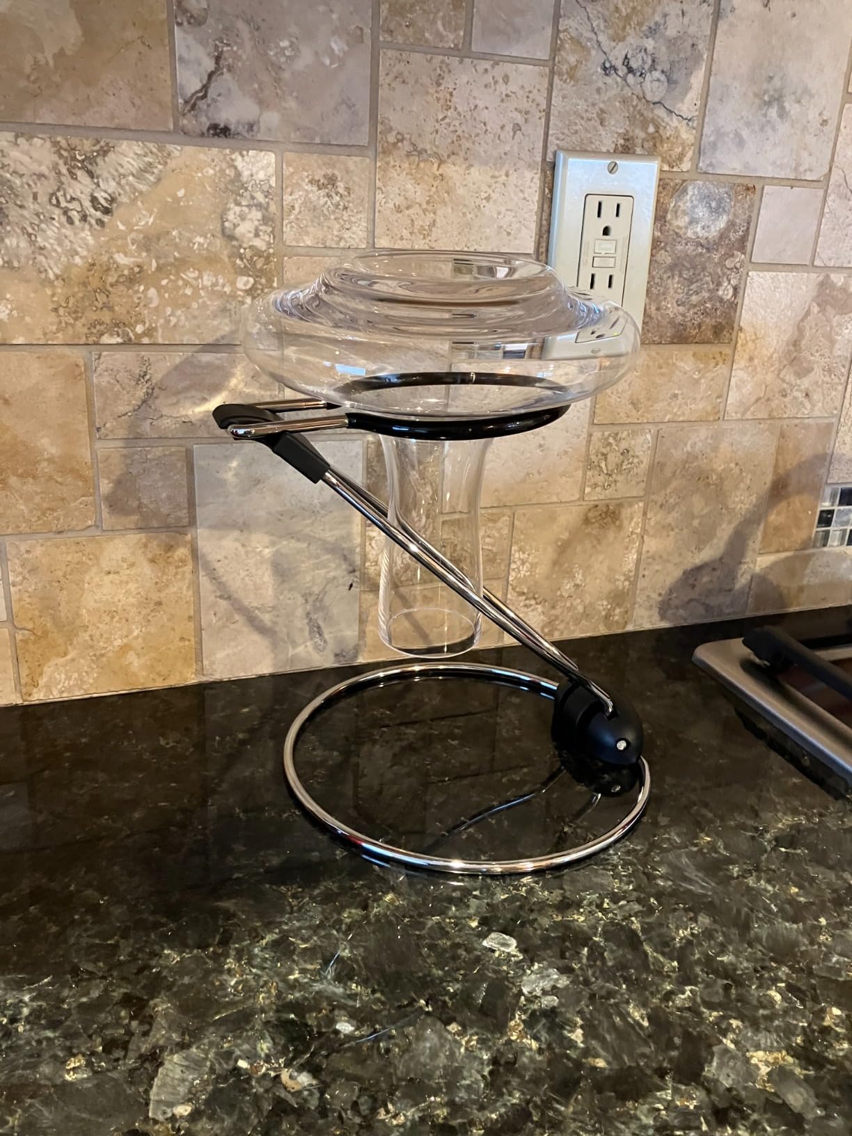 Wine Decanter Built-in Aerator Pourer, Wine Carafe, Red Wine Decanter,100% Lead-free Crystal Glass, Wine Hand-held Aerator, Wine Gift, Wine Accessories customer photo 1