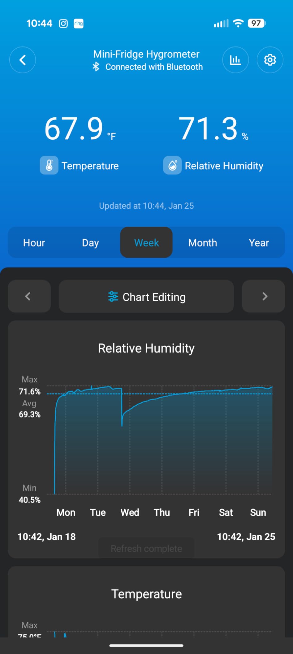 Govee Digital Hygrometer Indoor Thermometer Room H5075, Bluetooth Temperature Humidity Meter with 164ft Remote App Control, Notification Alerts, 2 Years Data Storage Export for Bedroom, Wine Cellar customer photo 1