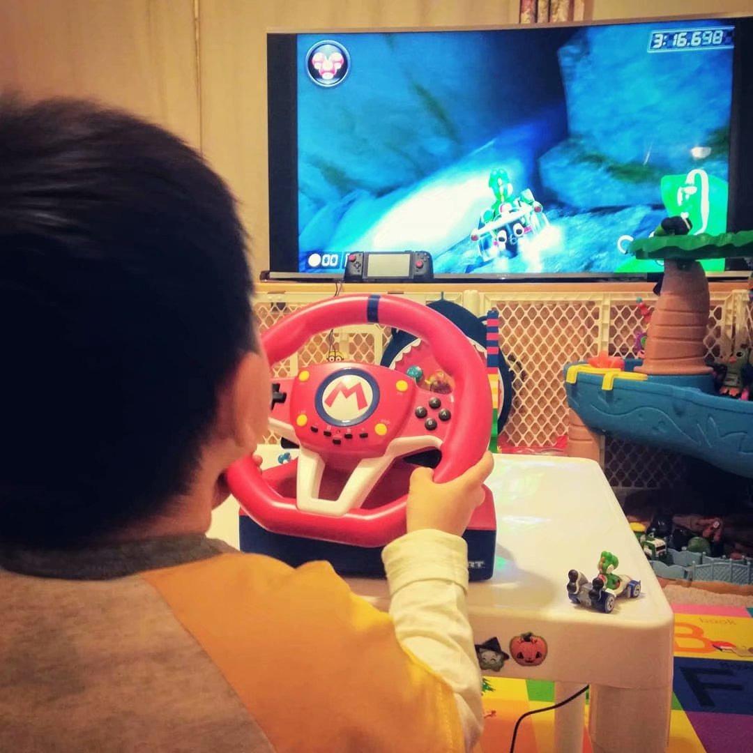 Hori Nintendo Switch Mario Kart Racing Wheel Pro Mini By - Officially Licensed By Nintendo customer photo 1