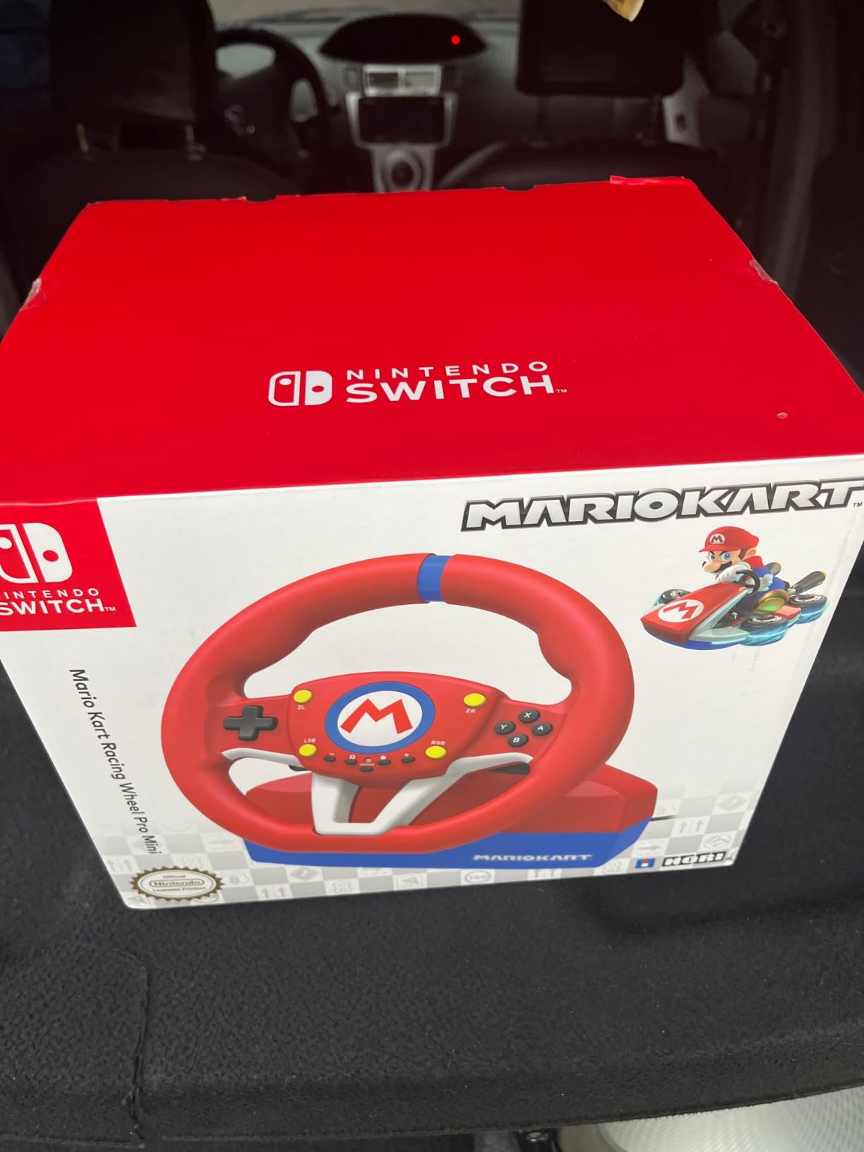 Hori Nintendo Switch Mario Kart Racing Wheel Pro Mini By - Officially Licensed By Nintendo customer photo 2
