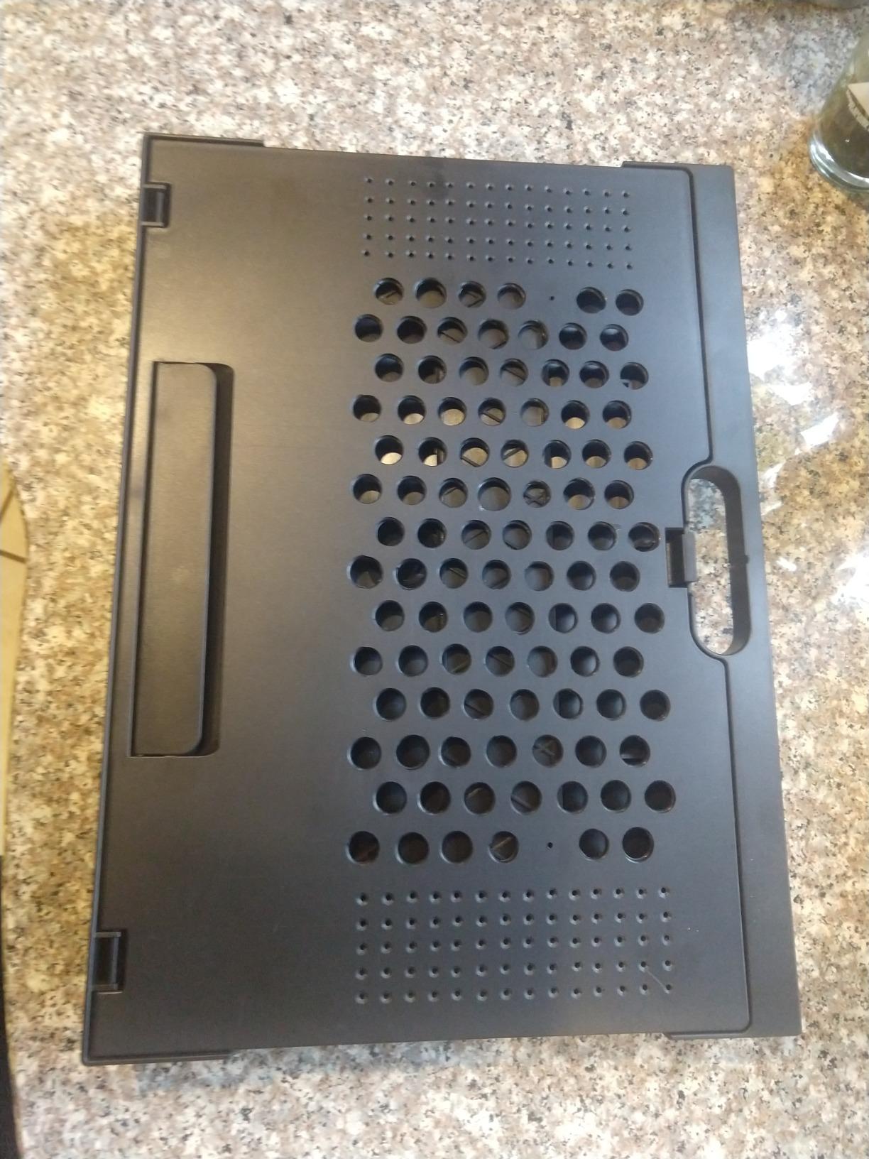 HUANUO Adjustable Lap Desk - with 6 Adjustable Angles, Detachable Mouse Pad, & Dual Cushions Laptop Stand for Car Laptop Desk, Work Table, Lap Writing Board & Drawing Desk on Sofa or Bed customer photo 2