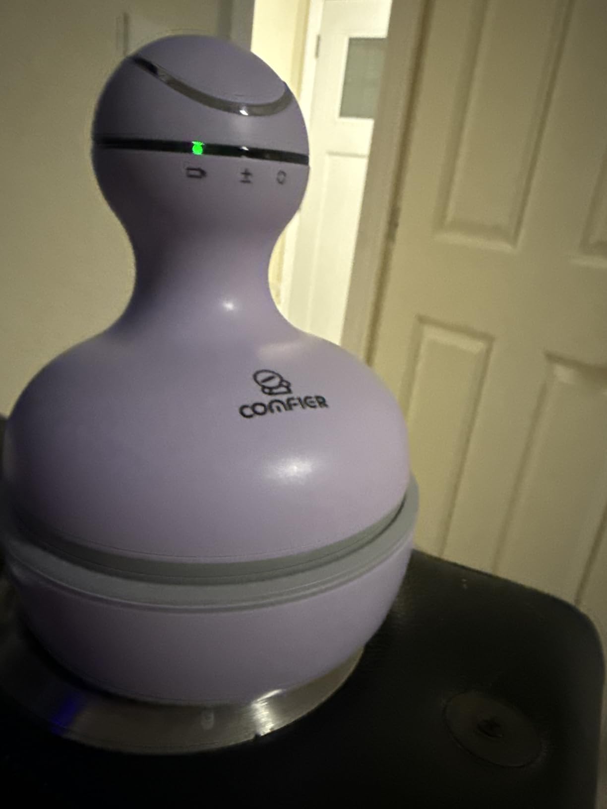 COMFIER Electric Cordless Hair Scalp Massager with Kneading 84 Massage Nodes, Handheld Portable Head Scratcher Massager for Hair Growth, Deep Clean and Stress Relax, Gifts for Men Dad customer photo 1