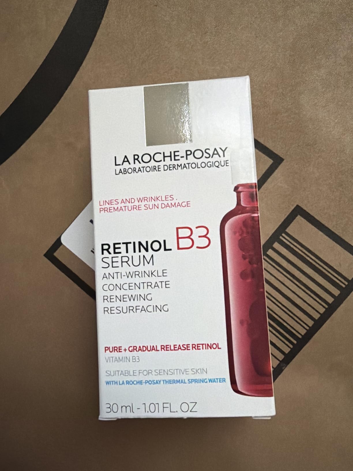 La Roche-Posay Pure Retinol Face Serum with Vitamin B3, Anti Aging Face Serum for Lines, Wrinkles & Premature Sun Damage to Resurface & Hydrate, Suitable for Sensitive Skin, 1.0 Fl. Oz customer photo 1