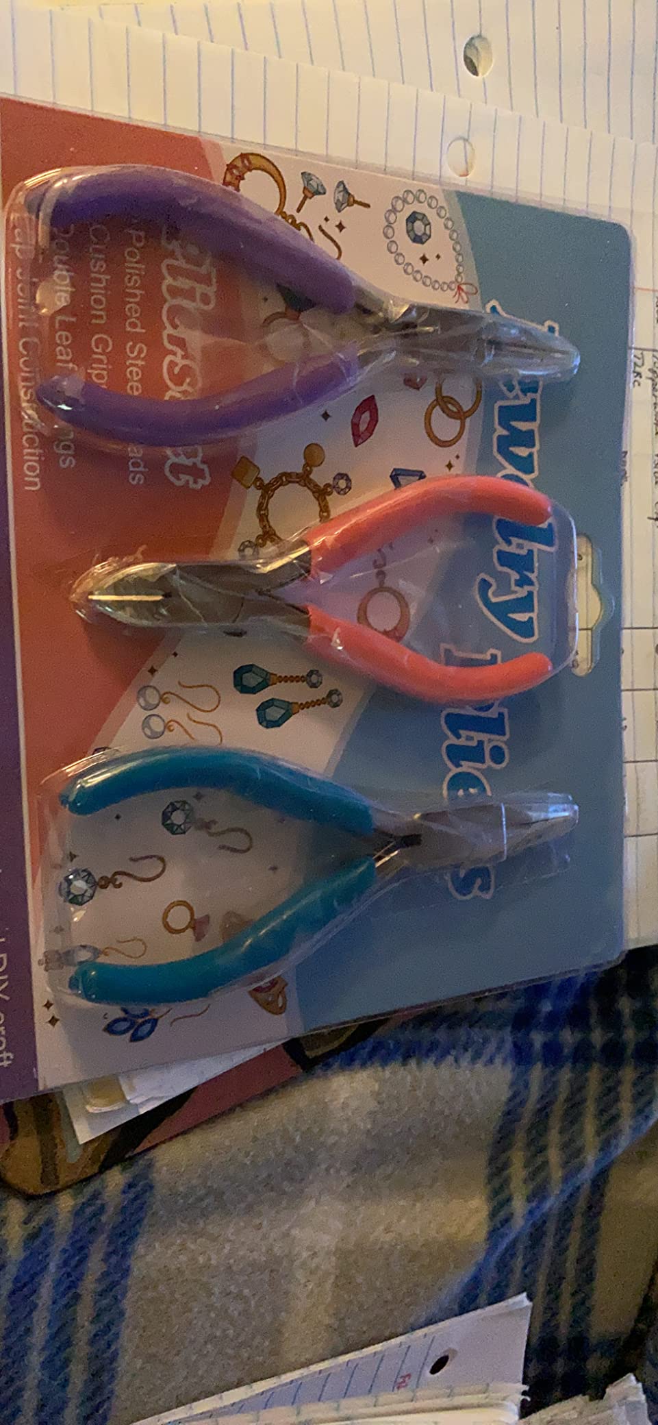 Shynek 3pcs Jewelry Making Plier Tools with Needle/Chain/Round Nose Pliers and Wire Cutter for Jewelry Repair, Wire Wrapping, Crafts, Jewelry Making Supplies customer photo 1