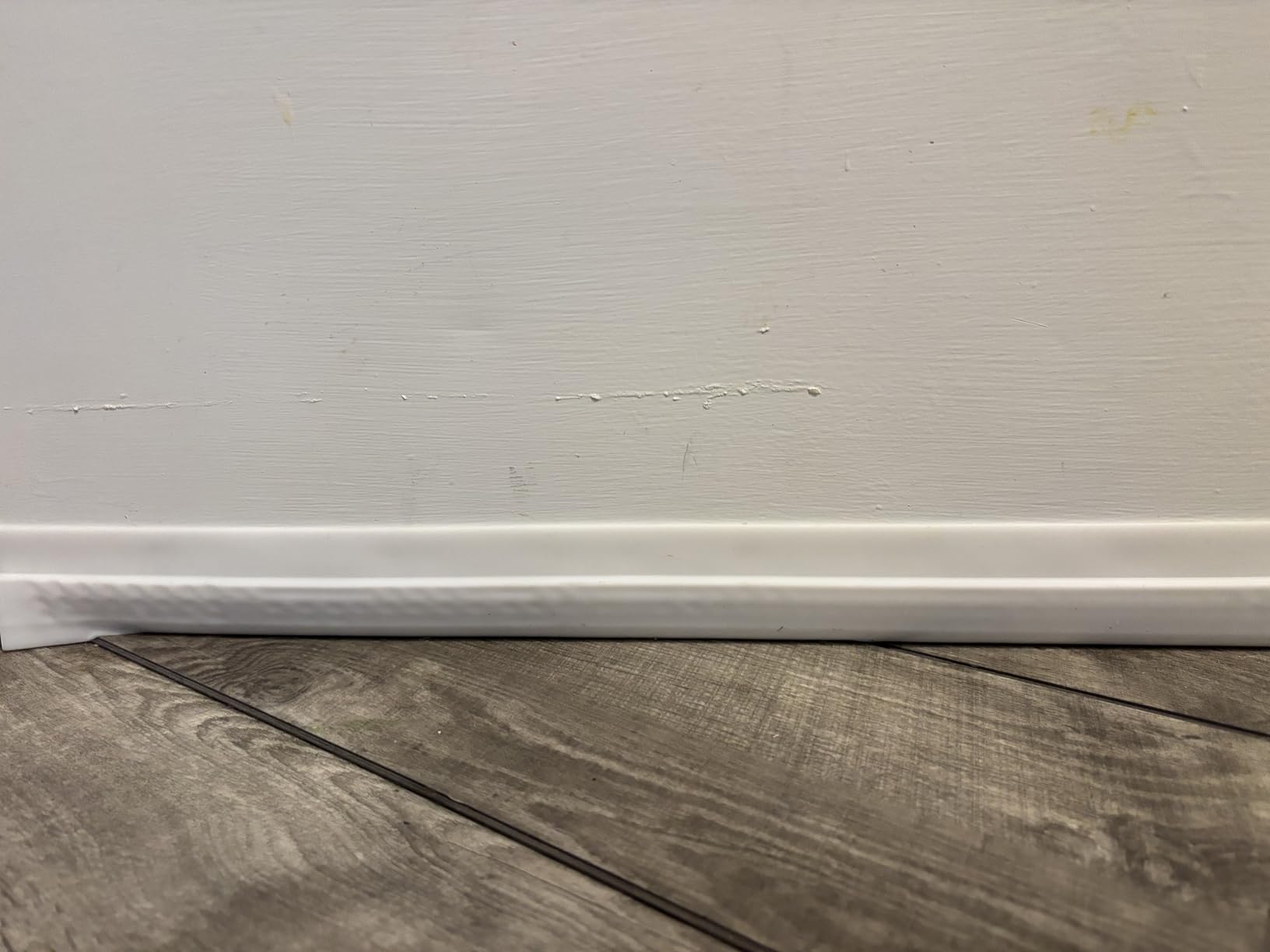 GroTheory 2 Pack Door Draft Stopper, Under Door Sweep for Exterior & Interior Doors, Weather Stripping Door Seal, Garage Window Blocker Noise Cold Air Insulation, Draft Guard White 2