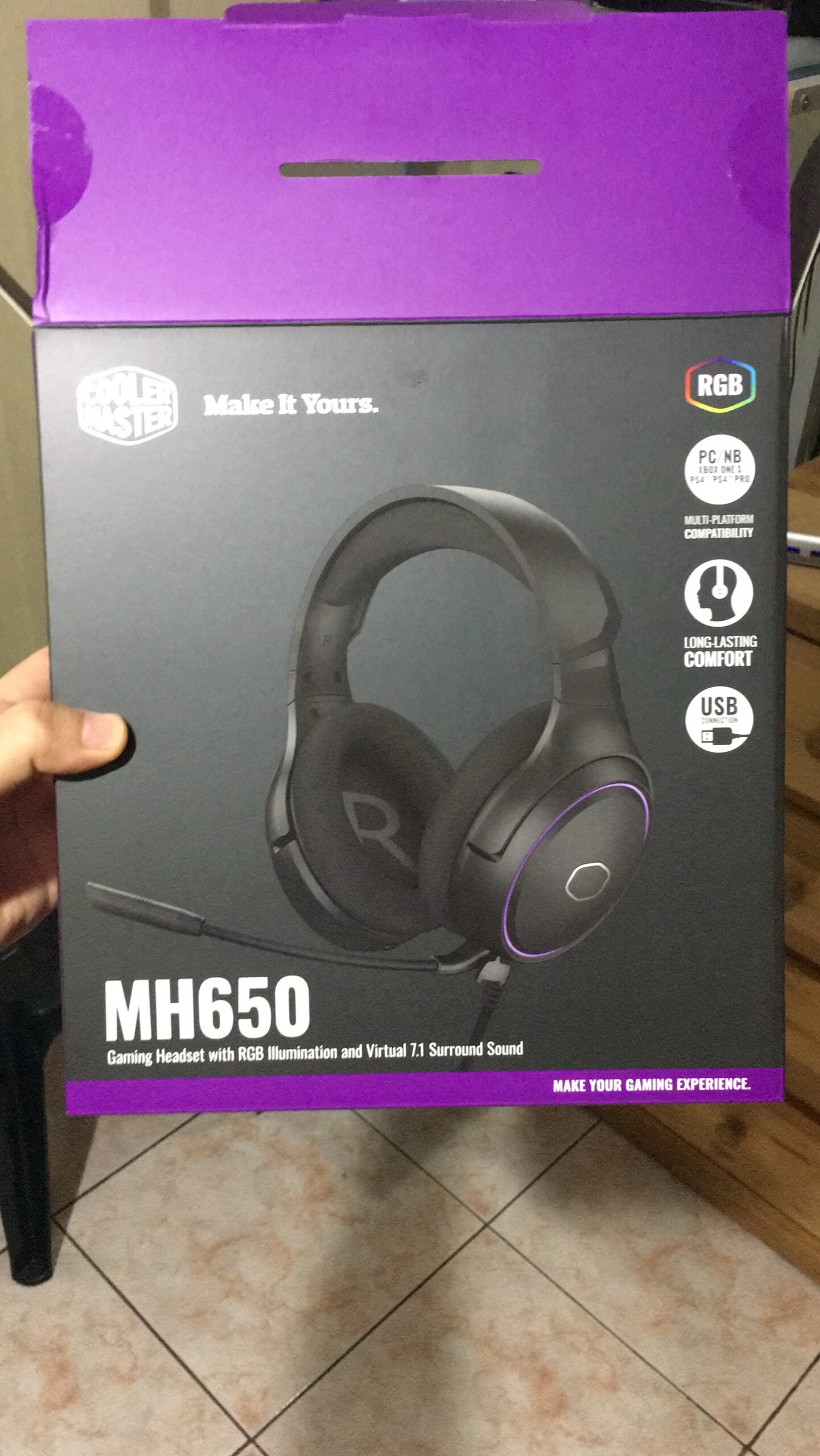 MH670 Gaming Headset with 2.4GHz Wireless, Virtual 7.1 Surround Sound, Durable Aluminum Frame, Detachable Omni-Directional Boom Mic, PC/Console/Mobile Connectivity (MH-670) customer photo 1