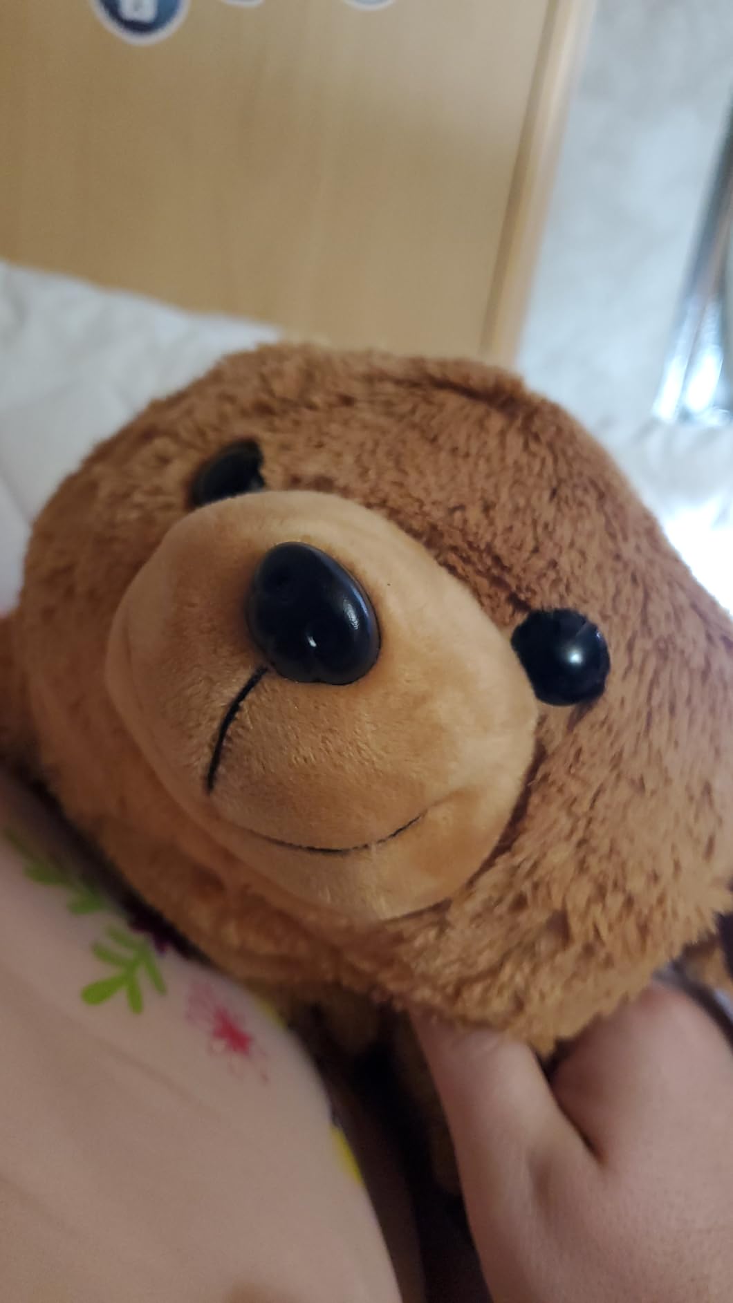 FRIENDLY CUDDLE Weighted Lap Blanket for Kids & Adults - Kids Weighted Blanket - ASD, Sensory Processing Weighted Stuffed Animals Dog Toy - Microwavable Weighted Lap Pad for Kids, 5 Lbs. customer photo 1