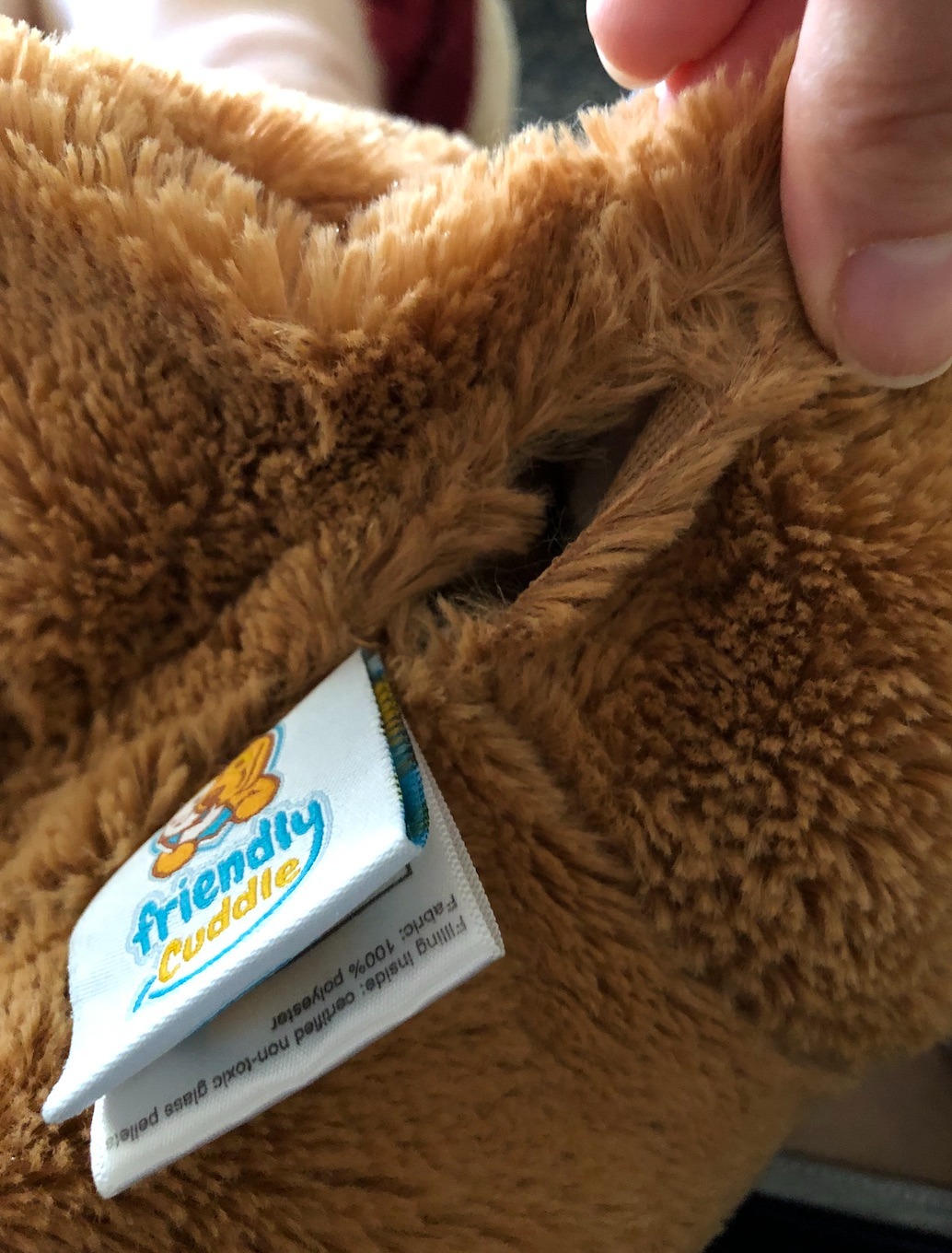 FRIENDLY CUDDLE Weighted Lap Blanket for Kids & Adults - Kids Weighted Blanket - ASD, Sensory Processing Weighted Stuffed Animals Dog Toy - Microwavable Weighted Lap Pad for Kids, 5 Lbs. customer photo 2