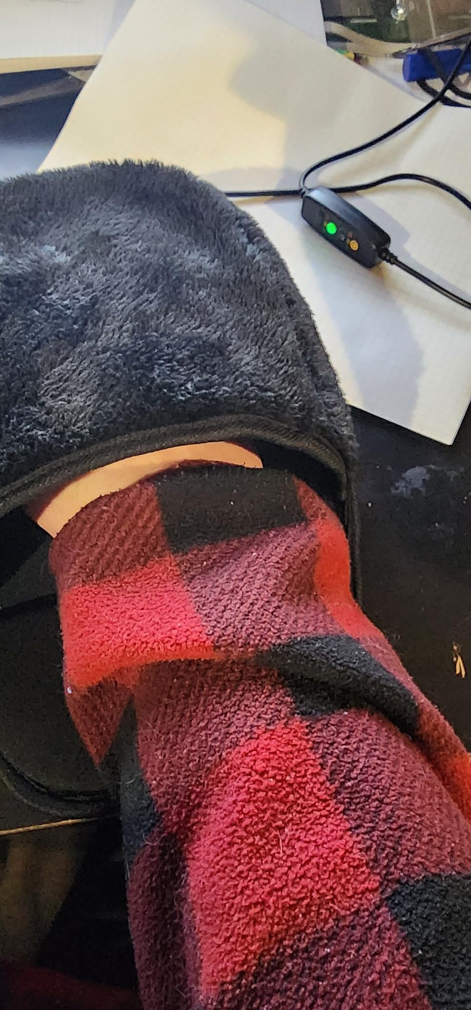 USB Heated Mouse Pad Hand Warmer - 3 Temperatures/Time Limits - Controller Included - Works with All PC Mice - Makes a Great Gift for PC Users customer photo 1