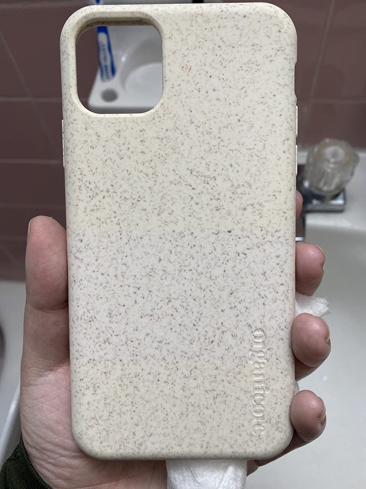 Incipio Organicore Case for iPhone 11 Pro Max - Oatmeal Beige - Eco-Friendly Biodegradable Protection customer photo 1