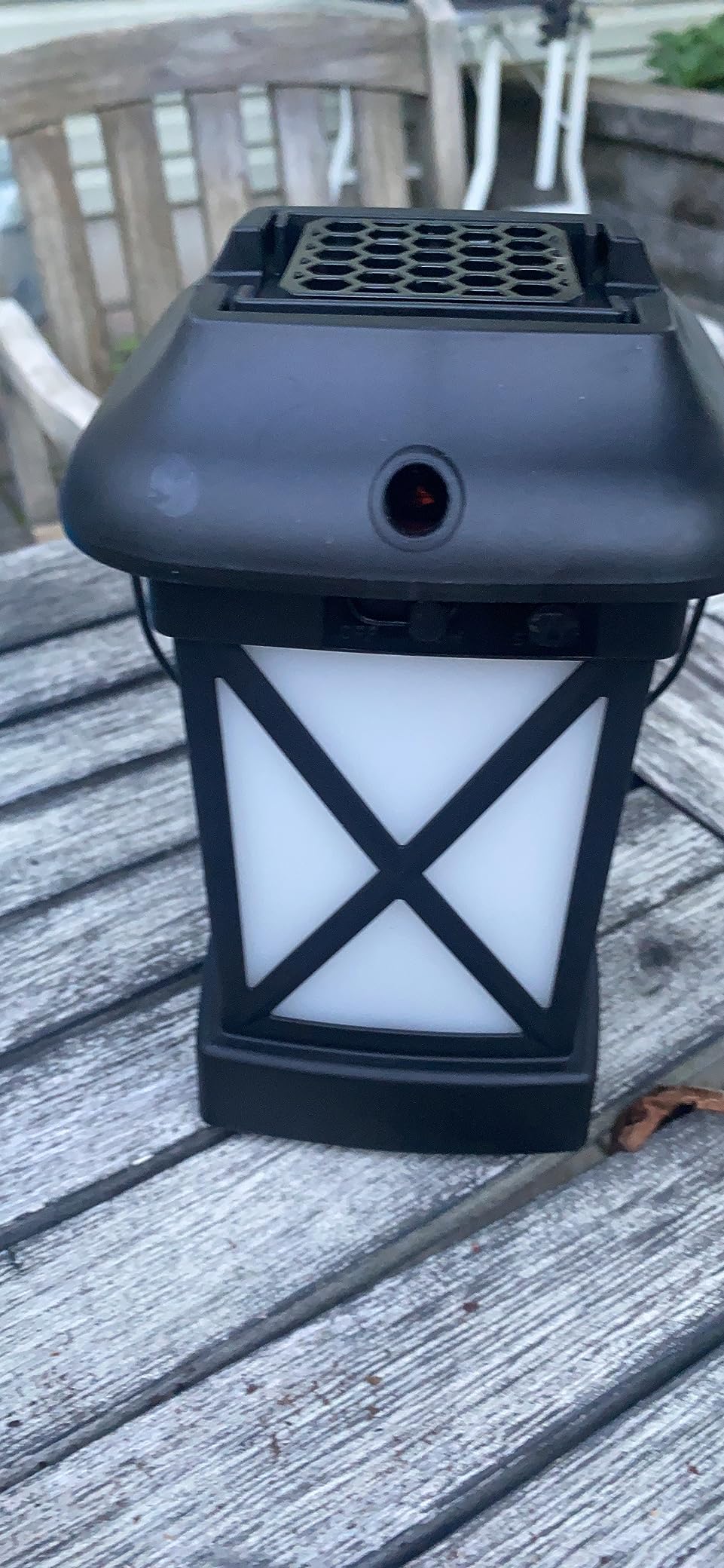 Thermacell Mosquito Repellent Lantern; No Spray Mosquito Repellent For Patios; Includes 12-Hours of Protection; Scent-Free, No Flame Citronella Candle Alternative customer photo 1