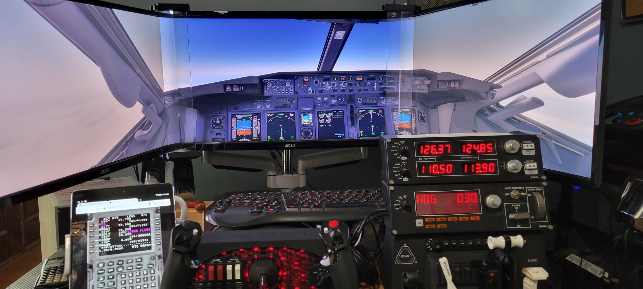 ASUS ABF01 ROG Bezel-Free Kit Universal Multi-Monitor Setup with Optical Micro-Structures Easy Assembly, Clear, (Set of 2) customer photo 2