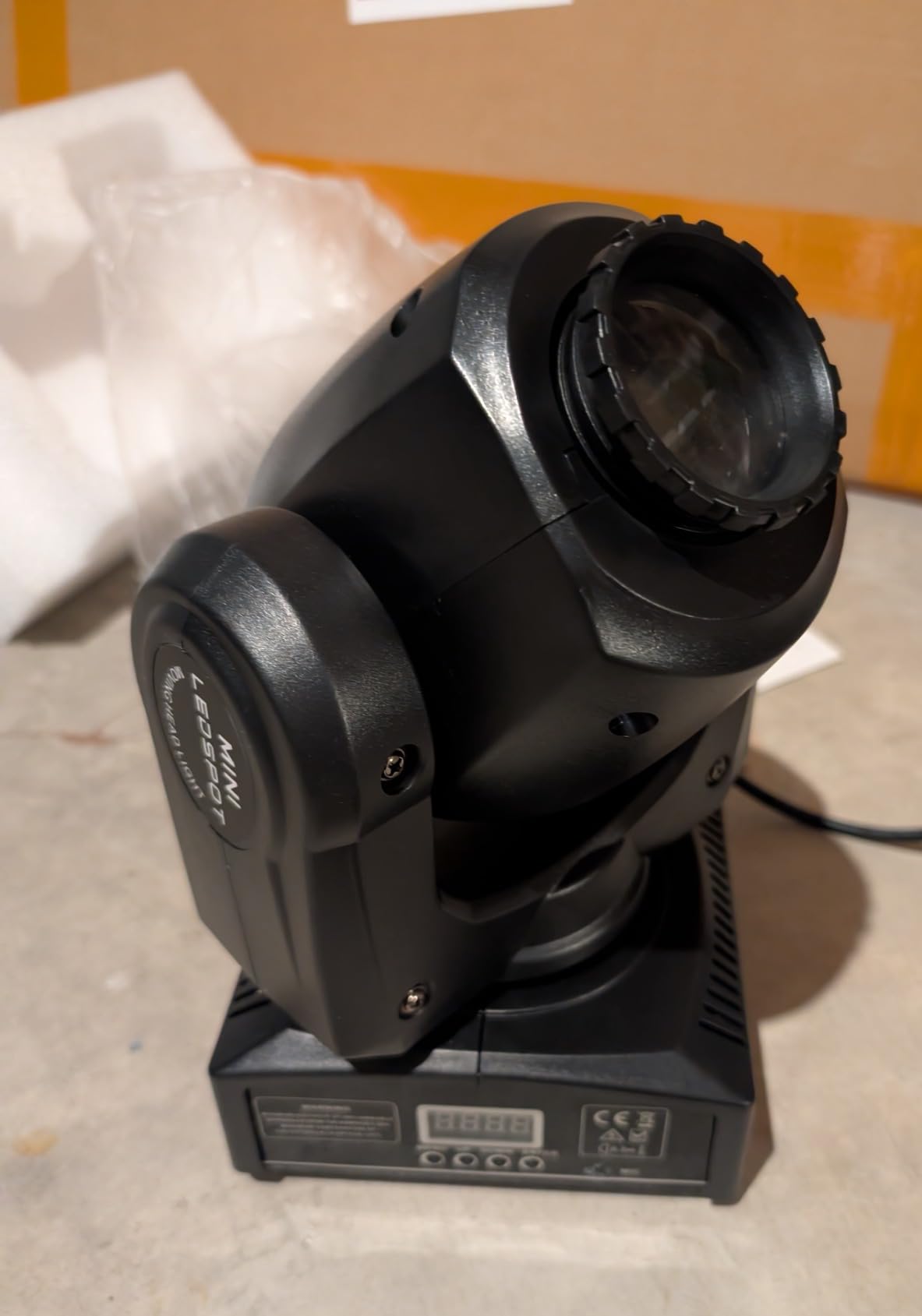 U'King Stage Lights Moving Head Lights 8 Gobos 8 Colors 11 Channels 25W Spotlights DMX 512 with Sound Activated for Wedding DJ Party Stage Lighting 2PCS customer photo 2