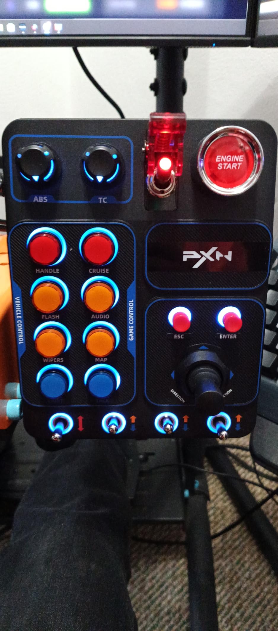 VIVO Steel Universal Full Motion Pole Mount Monitor Arm with Removable 75mm and 100mm VESA Plate, Fits 17 to 32 inch Screens, Black, MOUNT-POLE01A customer photo 2