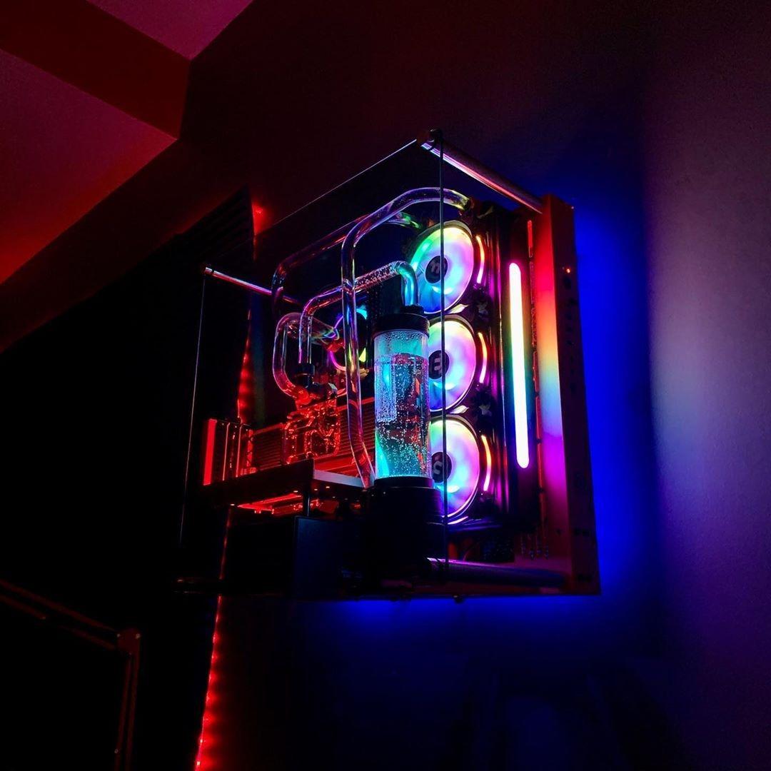 Thermaltake Pacific CL360 Max D5c Res/Pump 16.8 Million Color RGB (Alexa, Razer Chroma) Software Enabled Copper Radiator PETG Hard Tube Water Cooling Kit CL-W259-CU00SW-A customer photo 1