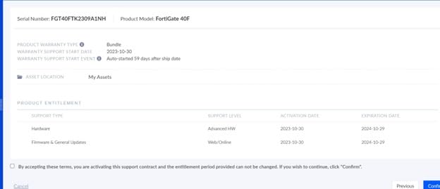 FortiGate-40F Firewall Appliance plus 1 Year FortiCare Premium and FortiGuard Unified Threat Protection (UTP) (FG-40F-BDL-950-12) customer photo 1