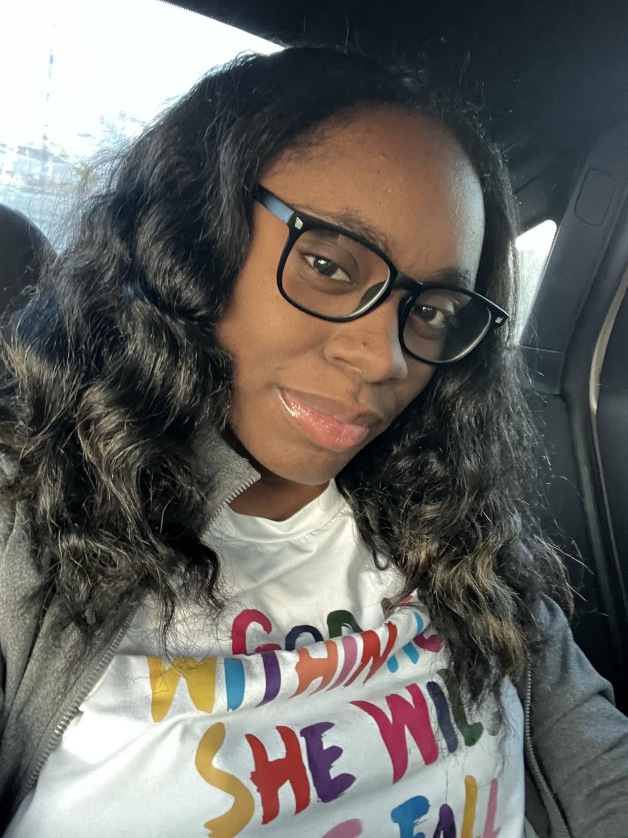 Gaoye Stylish Blue Light Glasses for Woman - Computer Glasses for Blue Light Blocking - Lightweight Frames - 3 pack customer photo 2