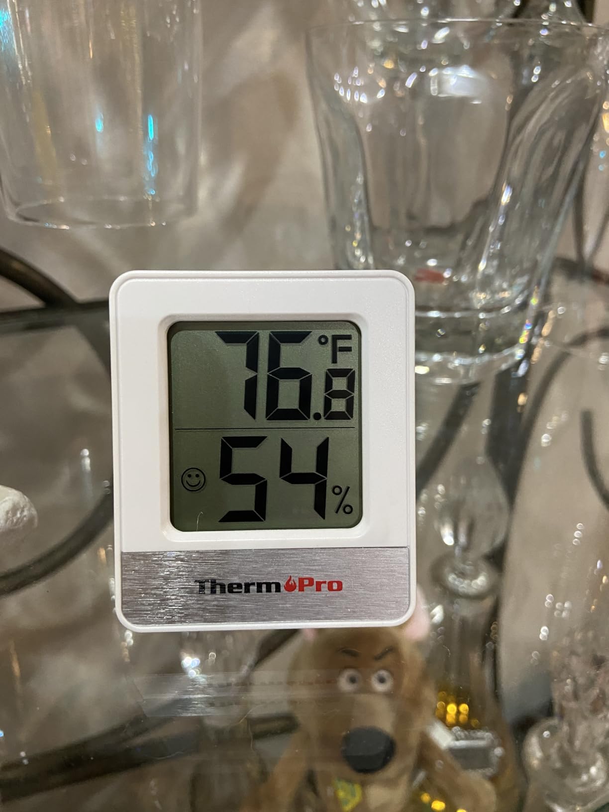 TempPro TP49 2 Pieces Digital Hygrometer Indoor Thermometer Humidity Meter Mini Hygrometer Thermometer with Temperature and Humidity Monitor Room Thermometer (Previously ThermoPro) customer photo 2