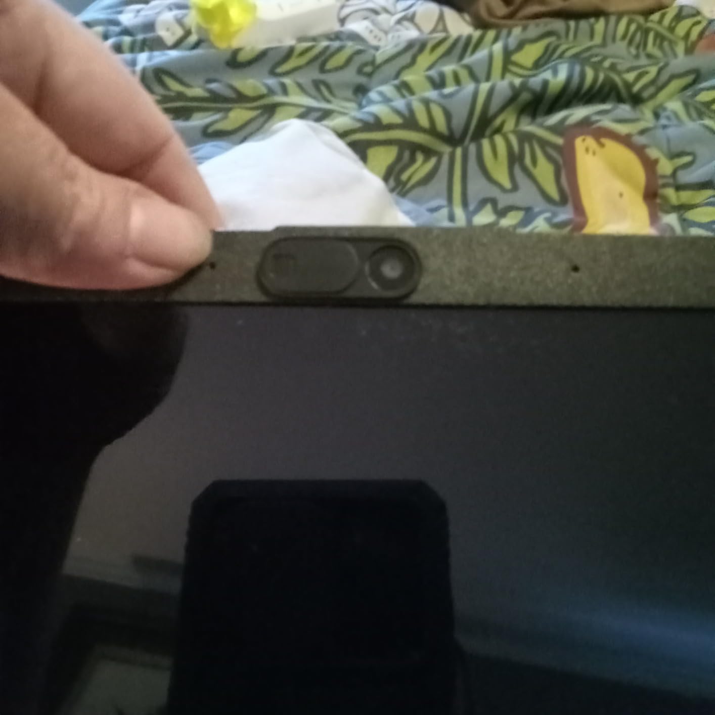 9 Pack(3 Large + 3 Medium + 3 Small) 0.03 inch Ultra Thin Webcam Cover Slide Camera Blocker Protect Your Privacy Security for MacBook Air, Laptop, iPad, iMac, PC, iPhone customer photo 2