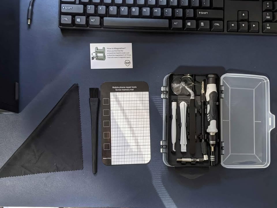 PC Building Tool Kit 140-IN-1: Computer Tool Kit for Repair & Assembly, Precision Screwdriver Set with Magnetic Bits for Laptop, iPhone, MacBook, PS4/5, Xbox, Game Console customer photo 1