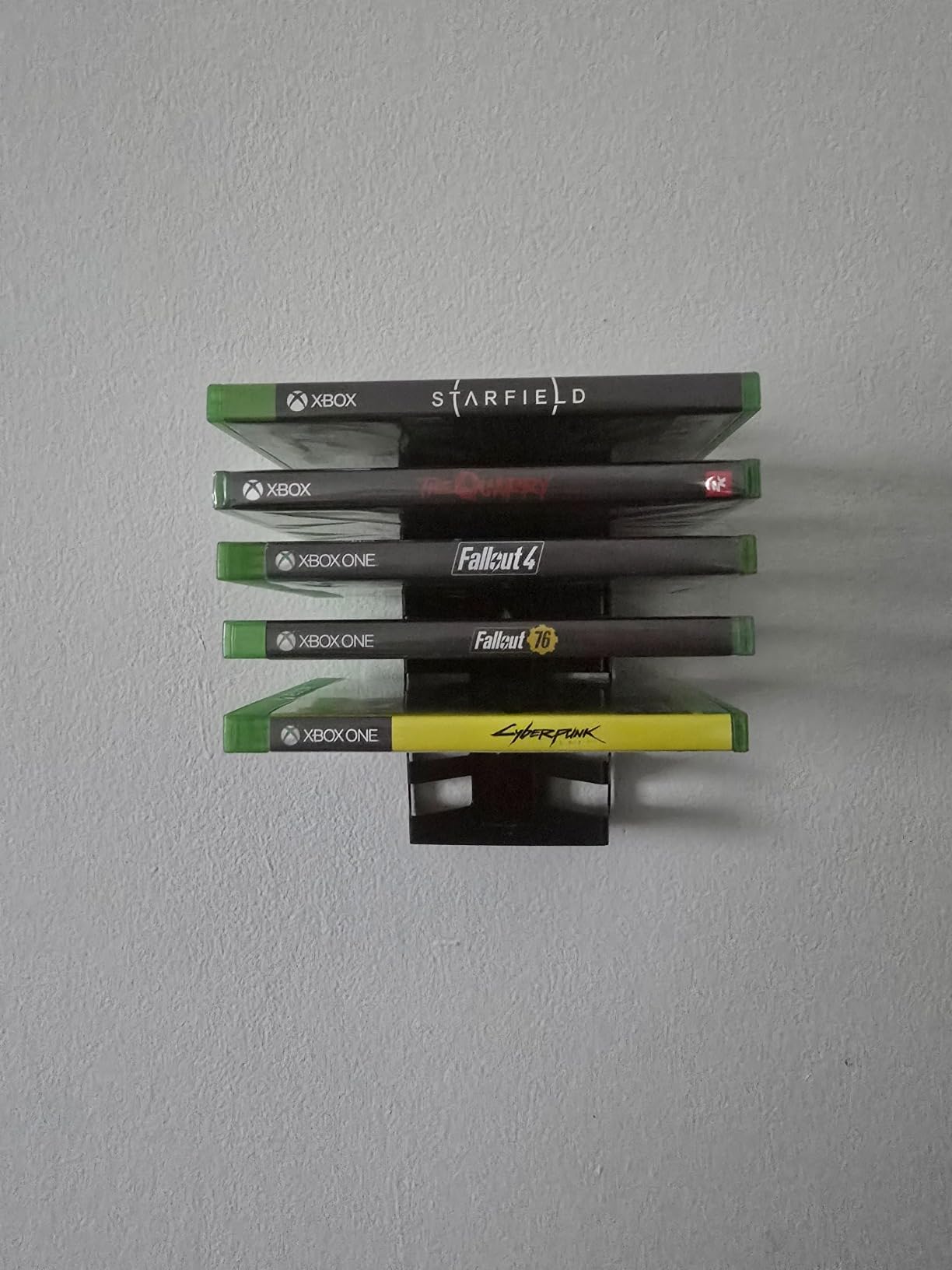 Monzlteck Video Game Case storage wall mount,Gaming Accessories customer photo 1