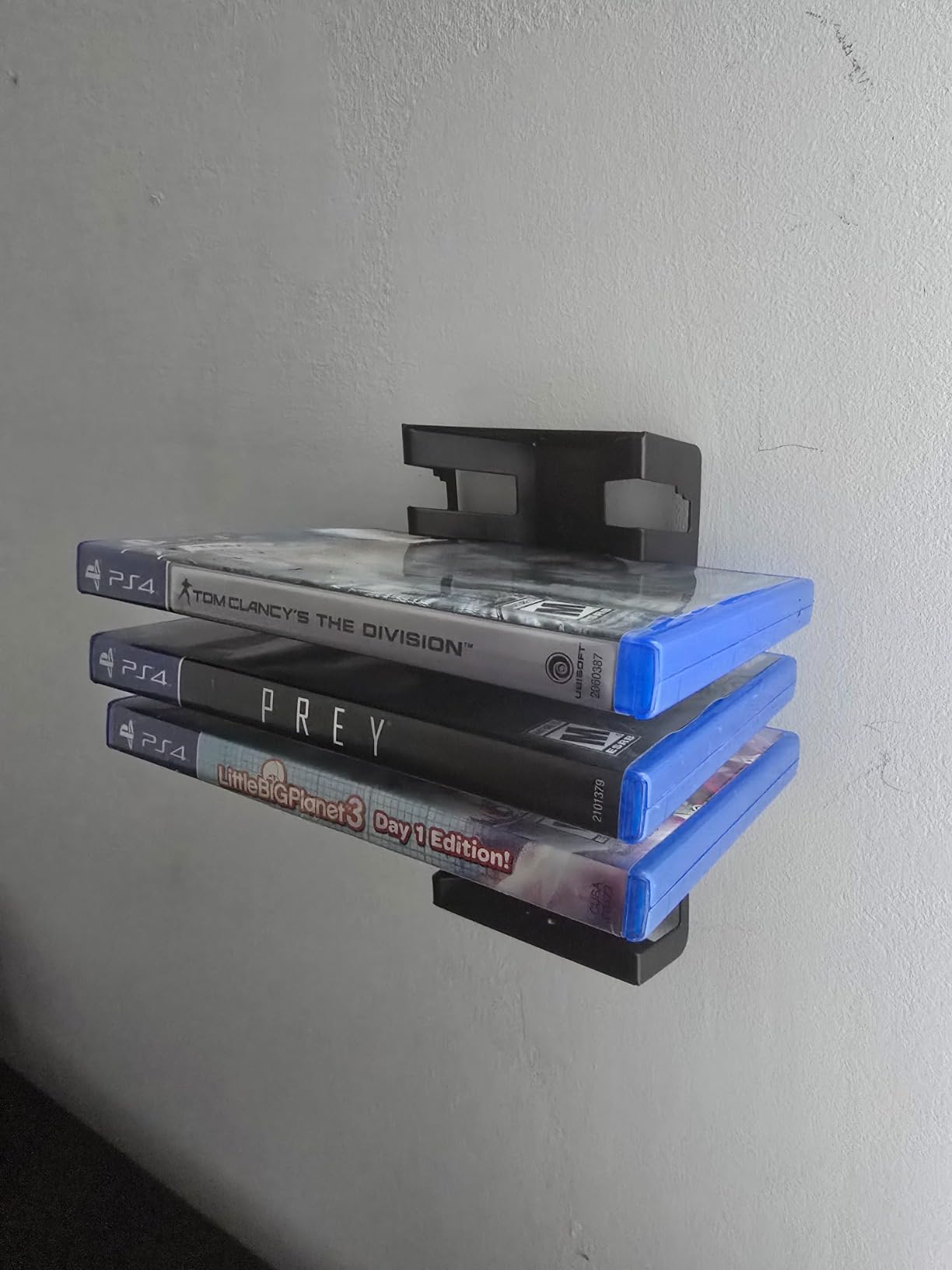 Monzlteck Video Game Case storage wall mount,Gaming Accessories customer photo 2