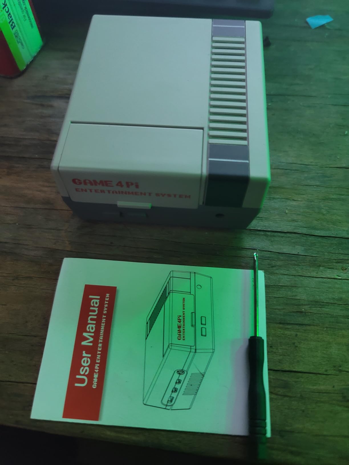 GeeekPi Case for Raspberry Pi 4, Pi 4 Case with Cooling Fan and Pi 4 Heatsink, Retro Gaming Game4Pi Case for Raspberry Pi 4 Model B/4B customer photo 2