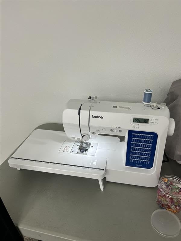 Brother CS7000X Computerized Sewing and Quilting Machine, 70 Built-in Stitches, LCD Display, Wide Table, 10 Included Feet, White customer photo 2