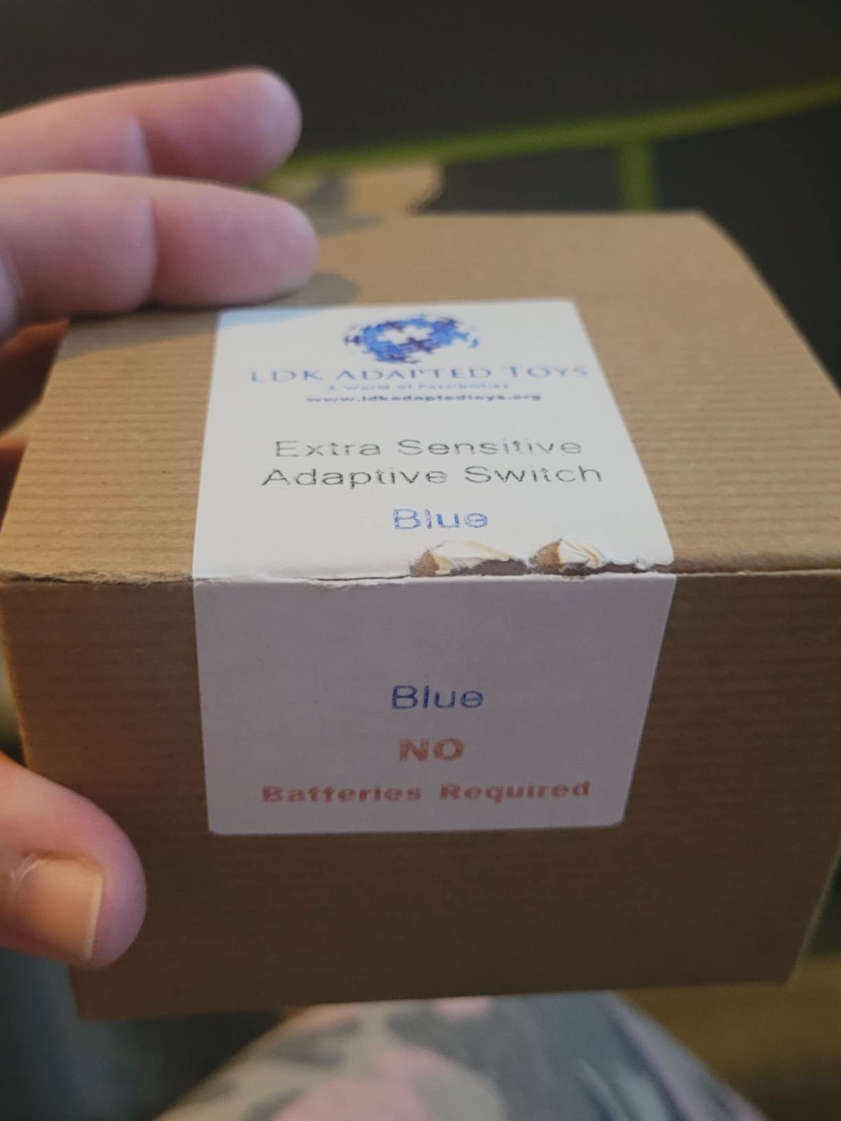 Adaptive Switch | Extra Sensitive - Red | Adaptive Device | Special Needs Device | Switch Device customer photo 1