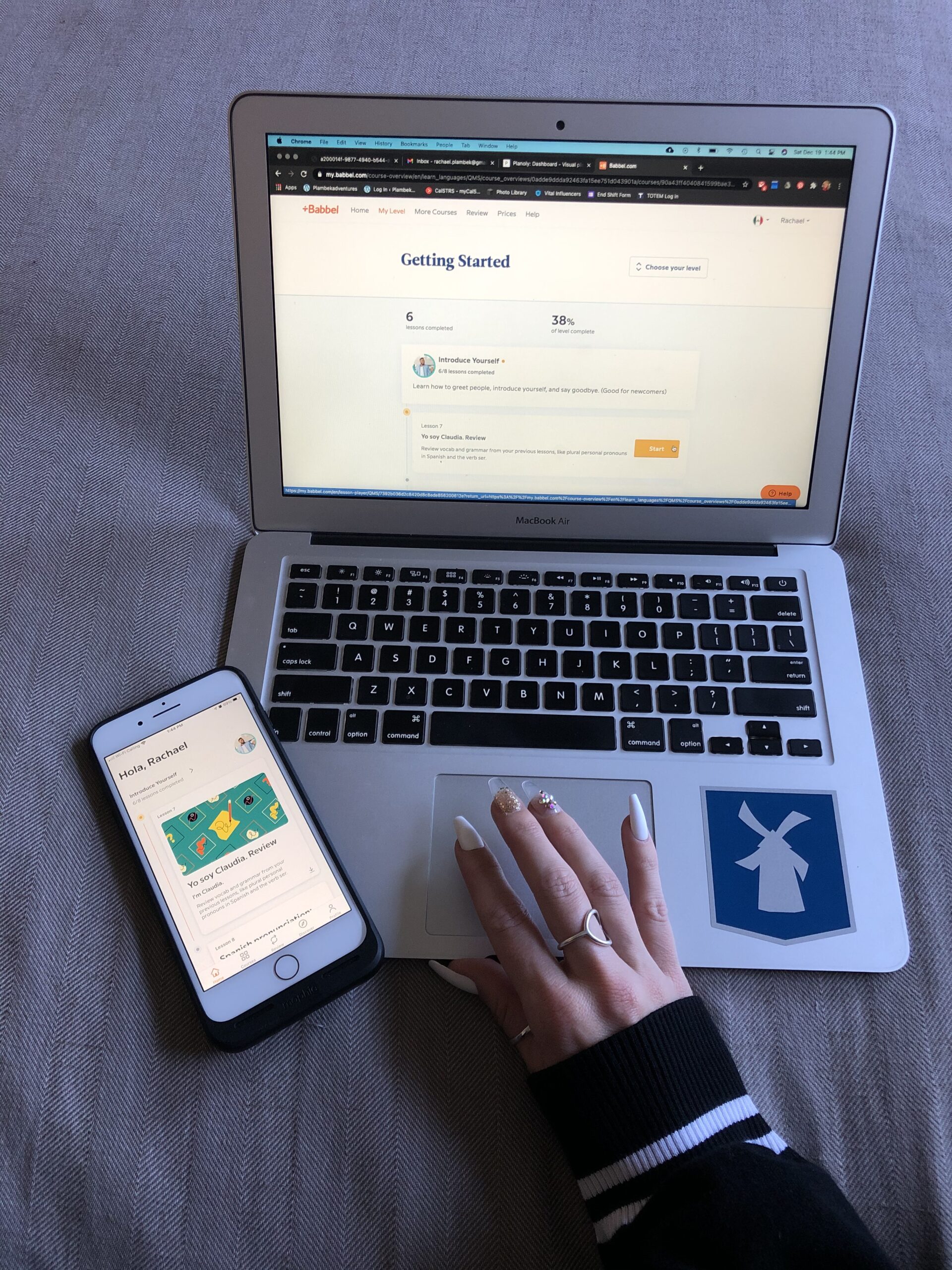 Babbel Language Learning Software - Learn to Speak Spanish, French, English, & More - All 14 Languages Included, Audio Lessons - Compatible with iOS, Android, Mac & PC (3 Month Subscription) customer photo 2