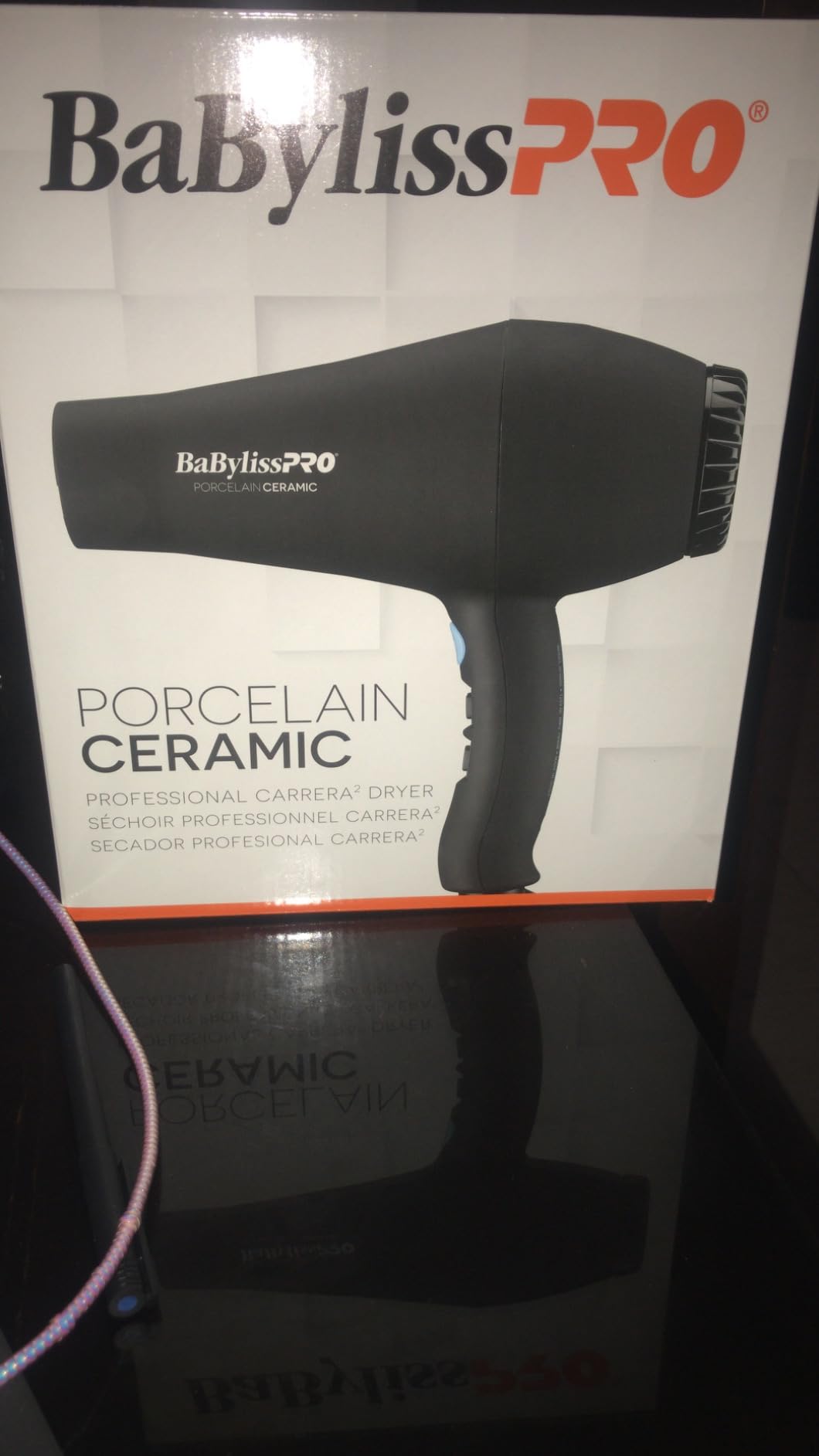 BaBylissPRO Porcelain Ceramic Carrera Professional Hair Dryer customer photo 1